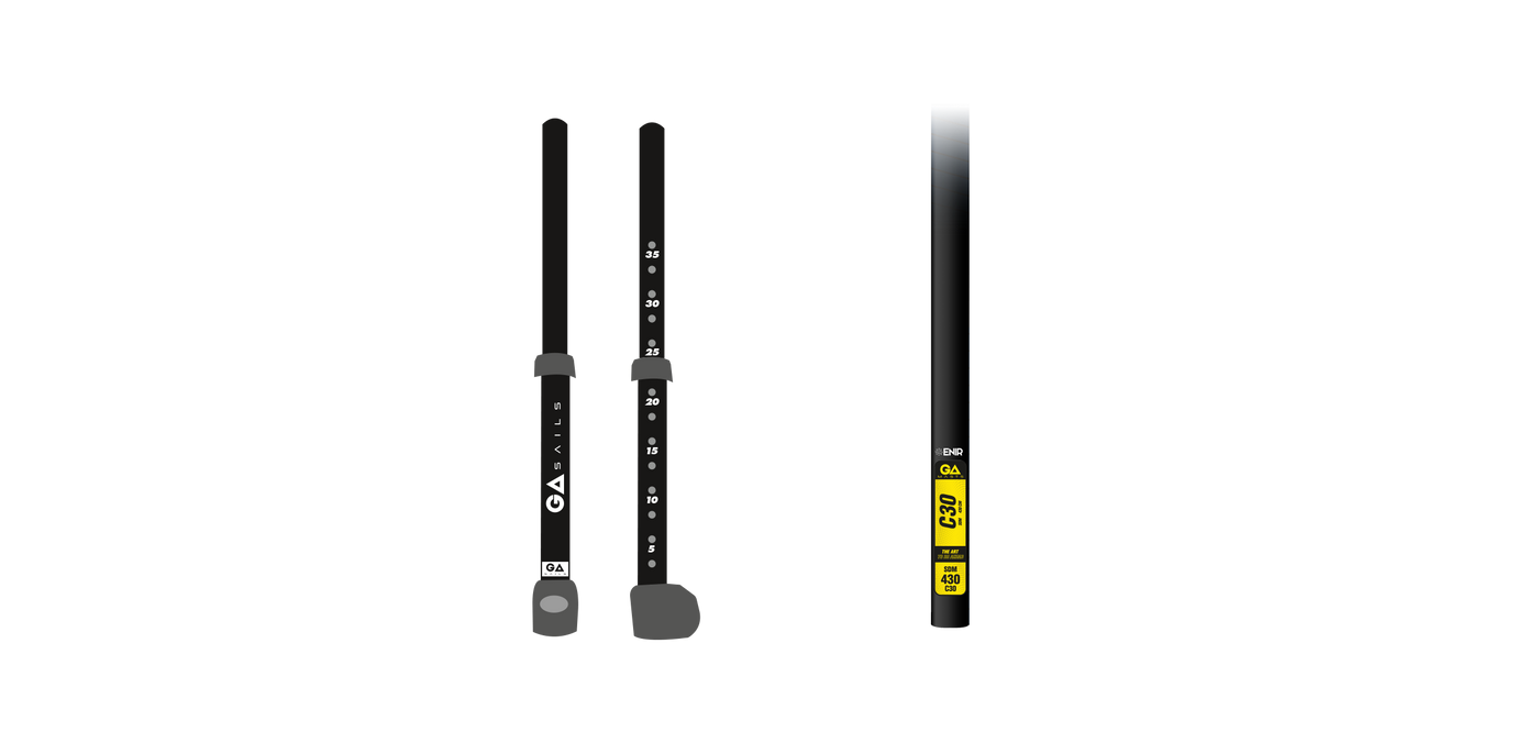GA-Sails 2023/2024 Hybrid complete Rig-Gaastra-Surf-store.com