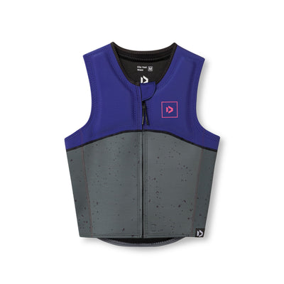 Duotone Kite Vest Waist 2025-Duotone Kiteboarding-44250-7031-190/731 dark-grey/blue-Surf-store.com