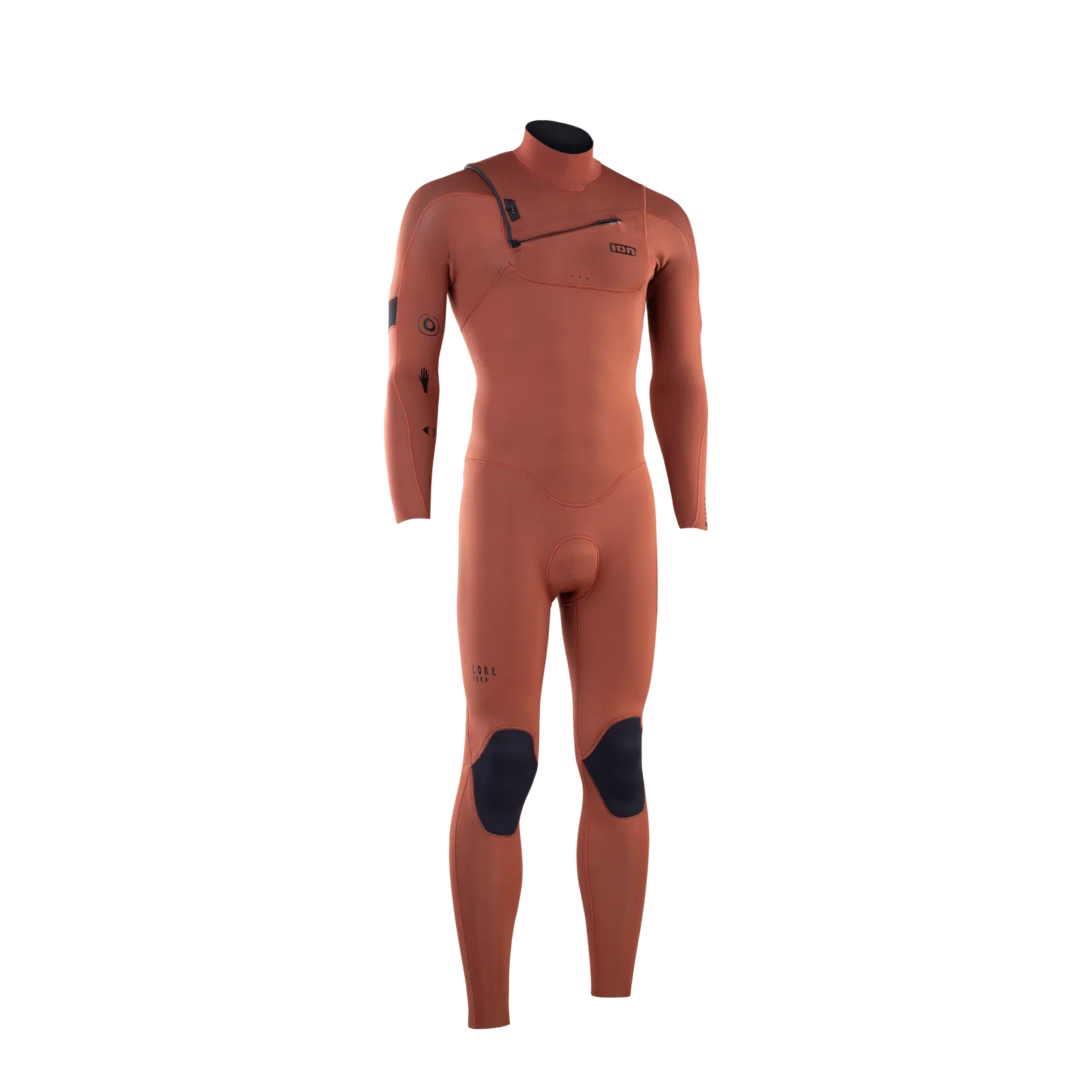 ION Seek Core 3/2 Front Zip 2025-ION Water-sunbaked-maroon-Surf-store.com