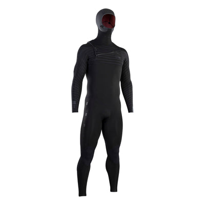 ION Seek Core 5/4 Hood Front Zip men 2025-ION Water-48252-4481-Black-Surf-store.com