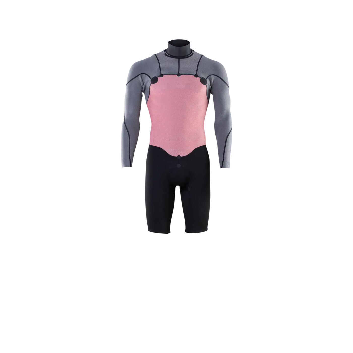 ION Element 2/2 Shorty LS Front Zip men 2025-ION Water-Surf-store.com