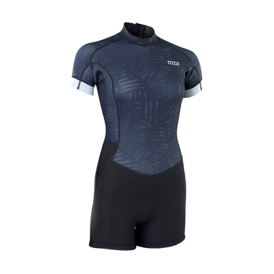 ION Amaze Shorty 2.5 SS Back Zip women 2025-ION Water-48253-4551-black-mural-Surf-store.com
