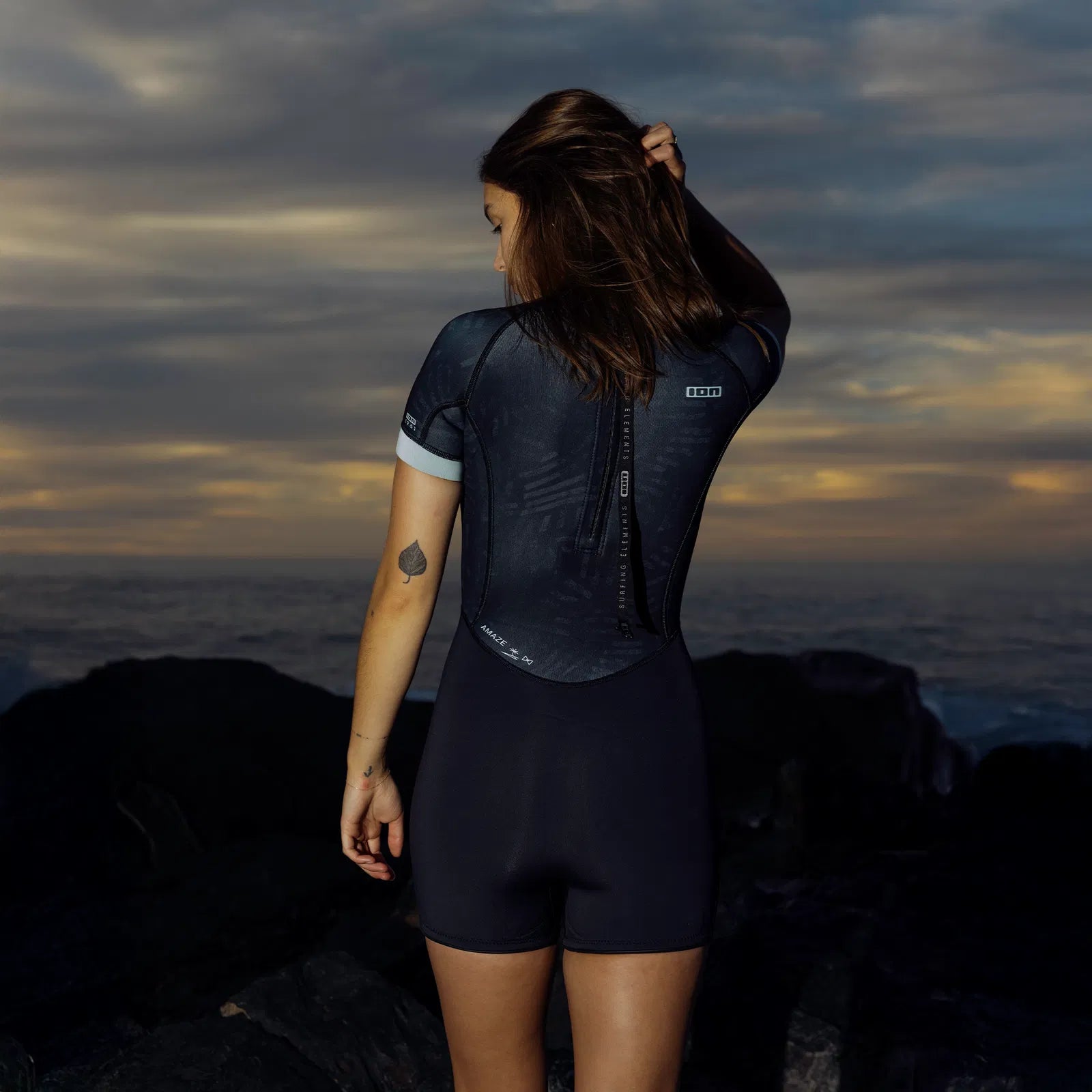 ION Amaze Shorty 2.5 SS Back Zip women 2025-ION Water-Surf-store.com