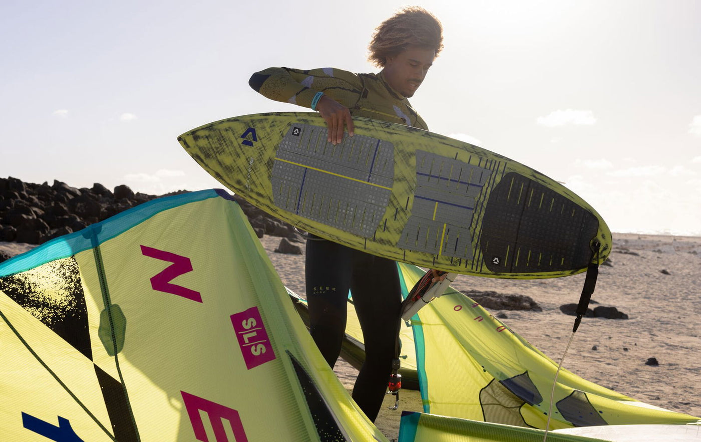 Duotone Traction Pad D/Lab Front 2025-Duotone Kiteboarding-Surf-store.com