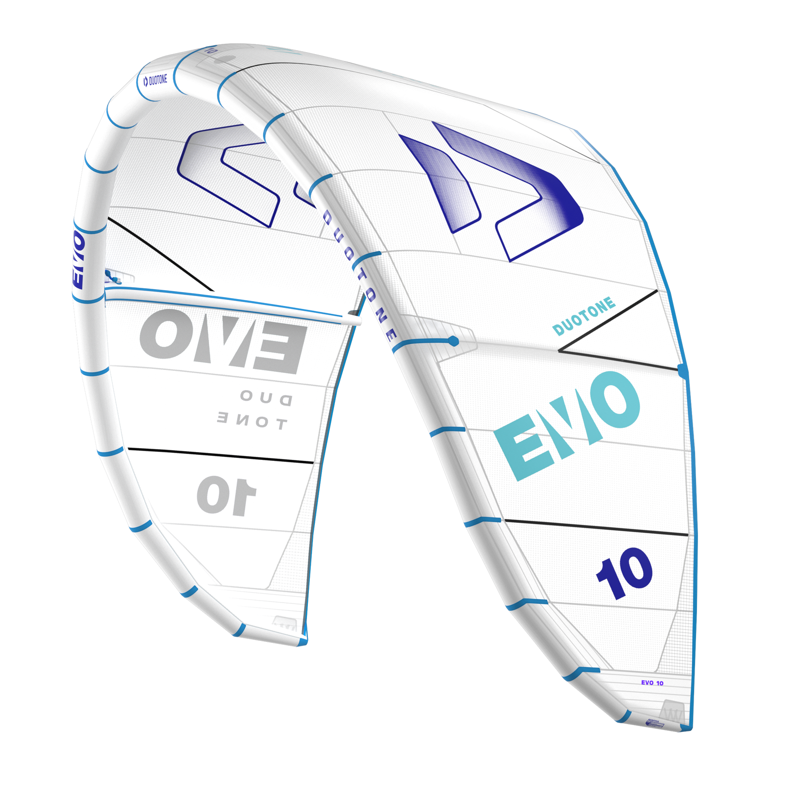 Duotone Evo Concept Blue 2025-Duotone Kiteboarding-Surf-store.com
