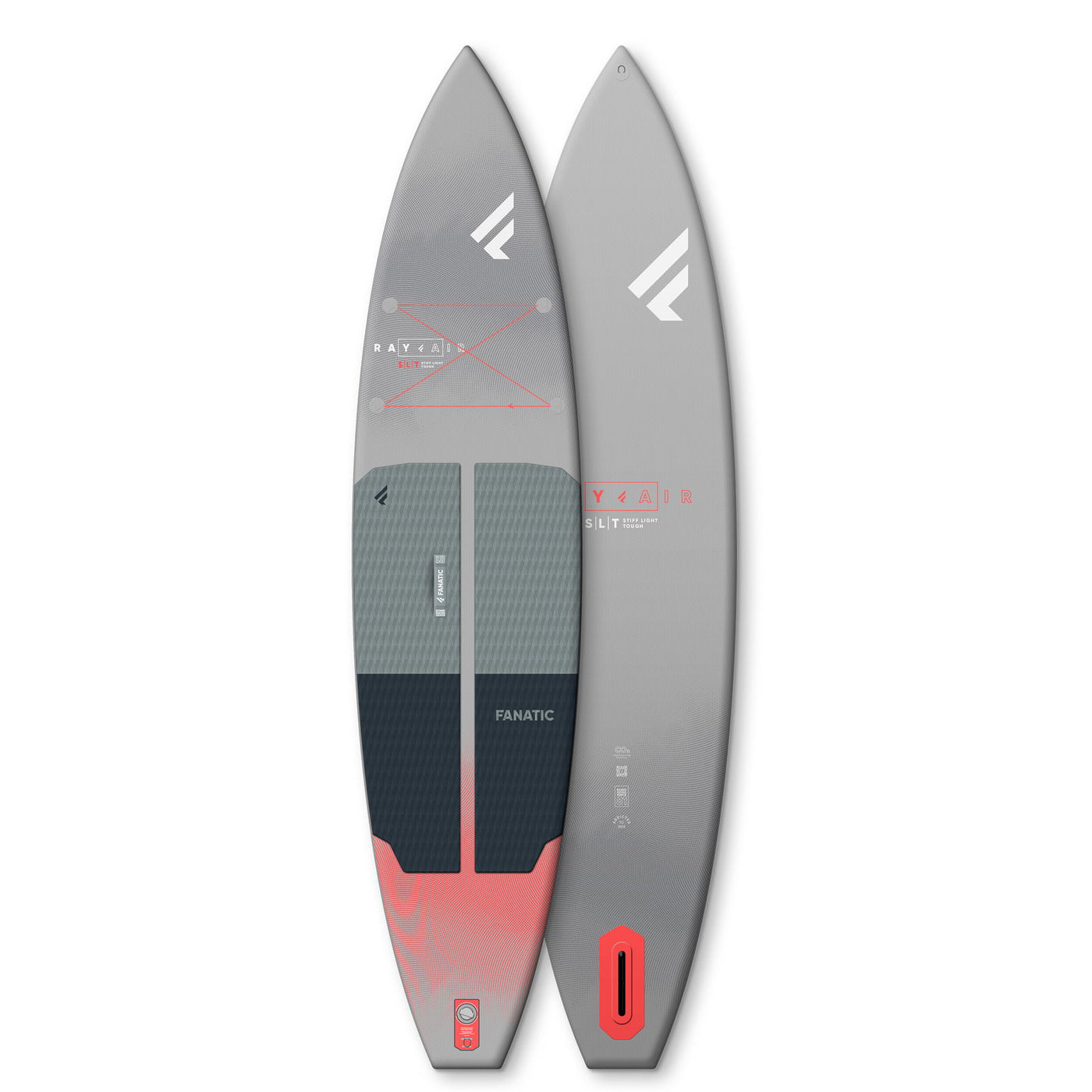 iSUP Ray Air SLT-Fanatic SUP-33250-1502-C52:grey/red-Surf-store.com