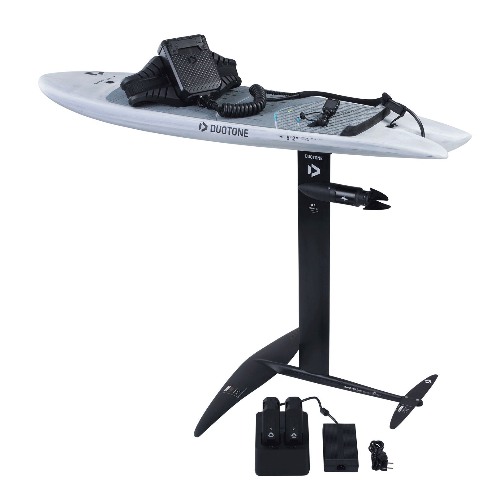 Duotone Foil Assist Set Complete AL (incl. Board) 2026-Electric foil-Duotone Foiling & Electric-Surf-store.com