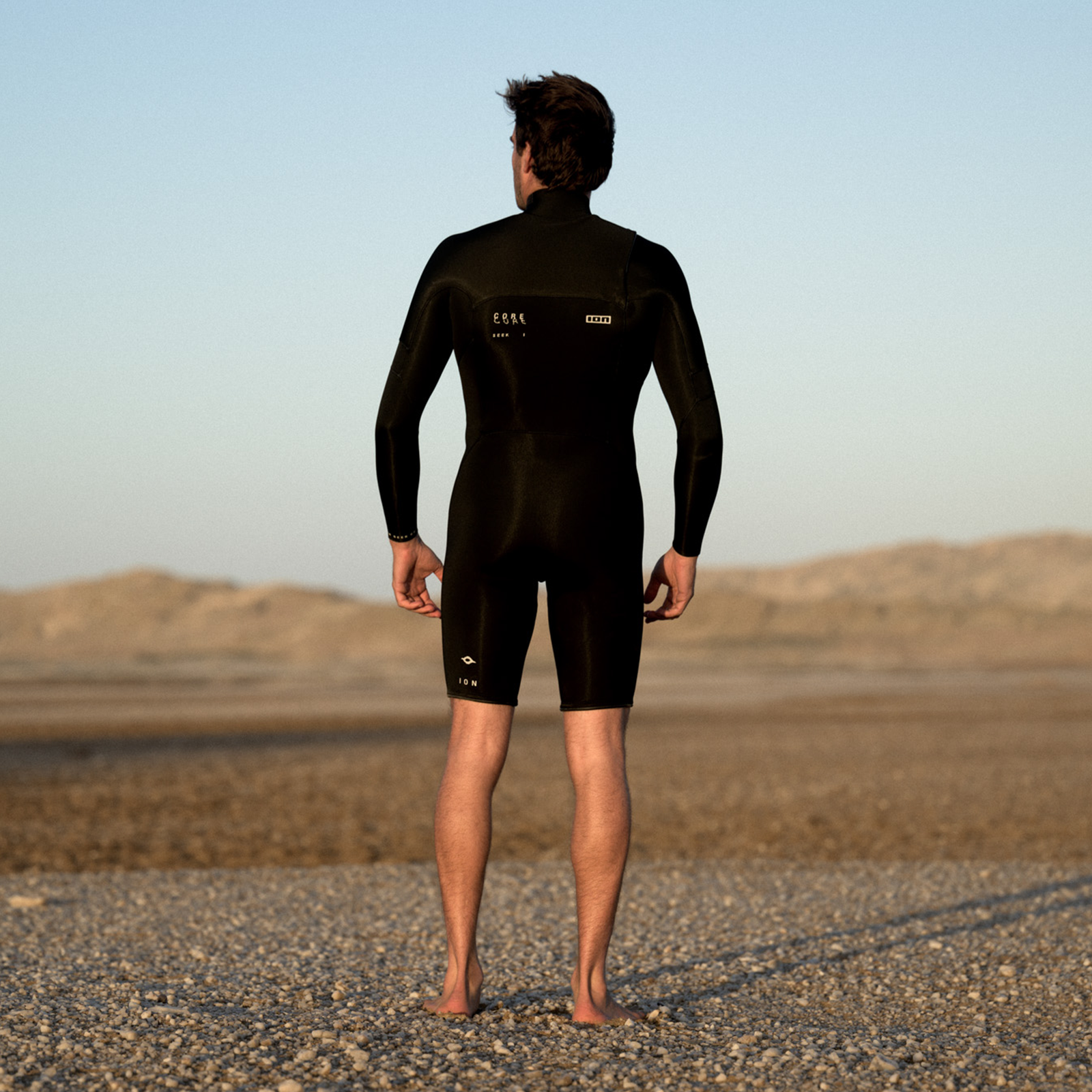 ION Seek Core 3/2 Shorty LS FZ Men 2026-Wetsuits-ION Water-XS-Black-Surf-store.com