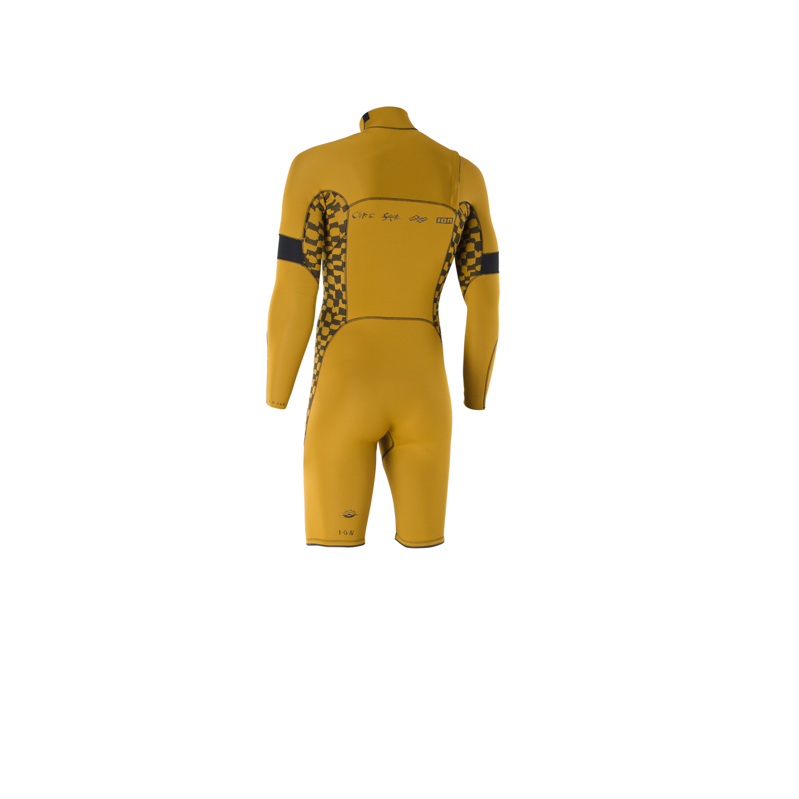 ION Seek Core 3/2 Shorty LS FZ Men 2026-Wetsuits-ION Water-XS-Black-Surf-store.com