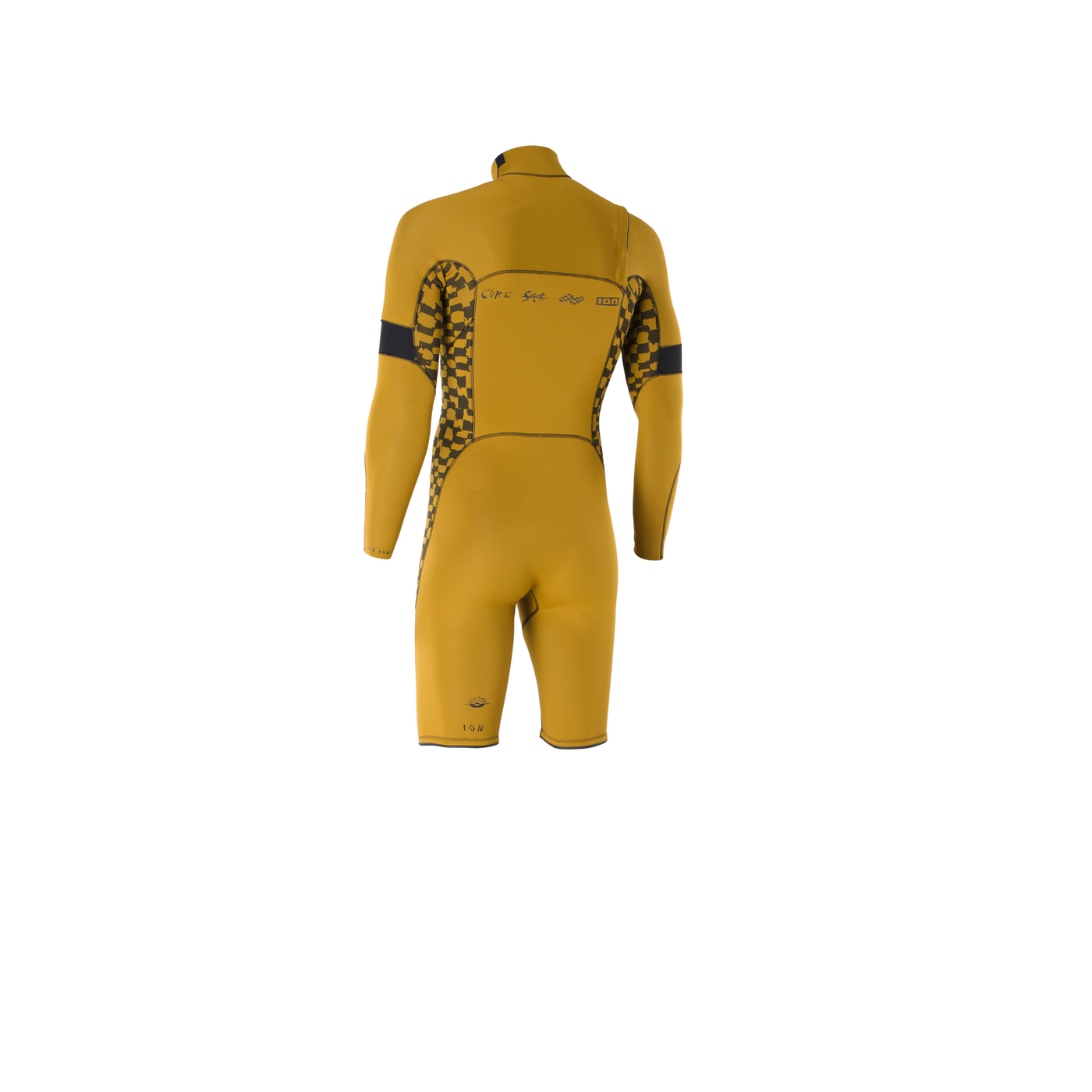 ION Seek Core 3/2 Shorty LS FZ Men 2026-Wetsuits-ION Water-XS-Black-Surf-store.com