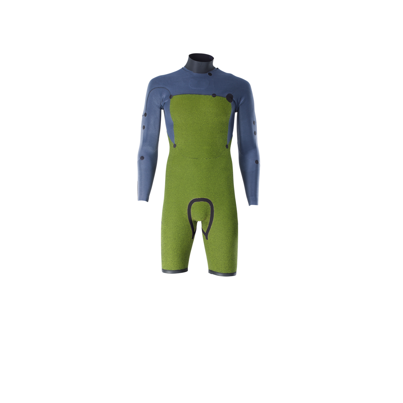 ION Seek Core 3/2 Shorty LS FZ Men 2026-Wetsuits-ION Water-XS-Black-Surf-store.com