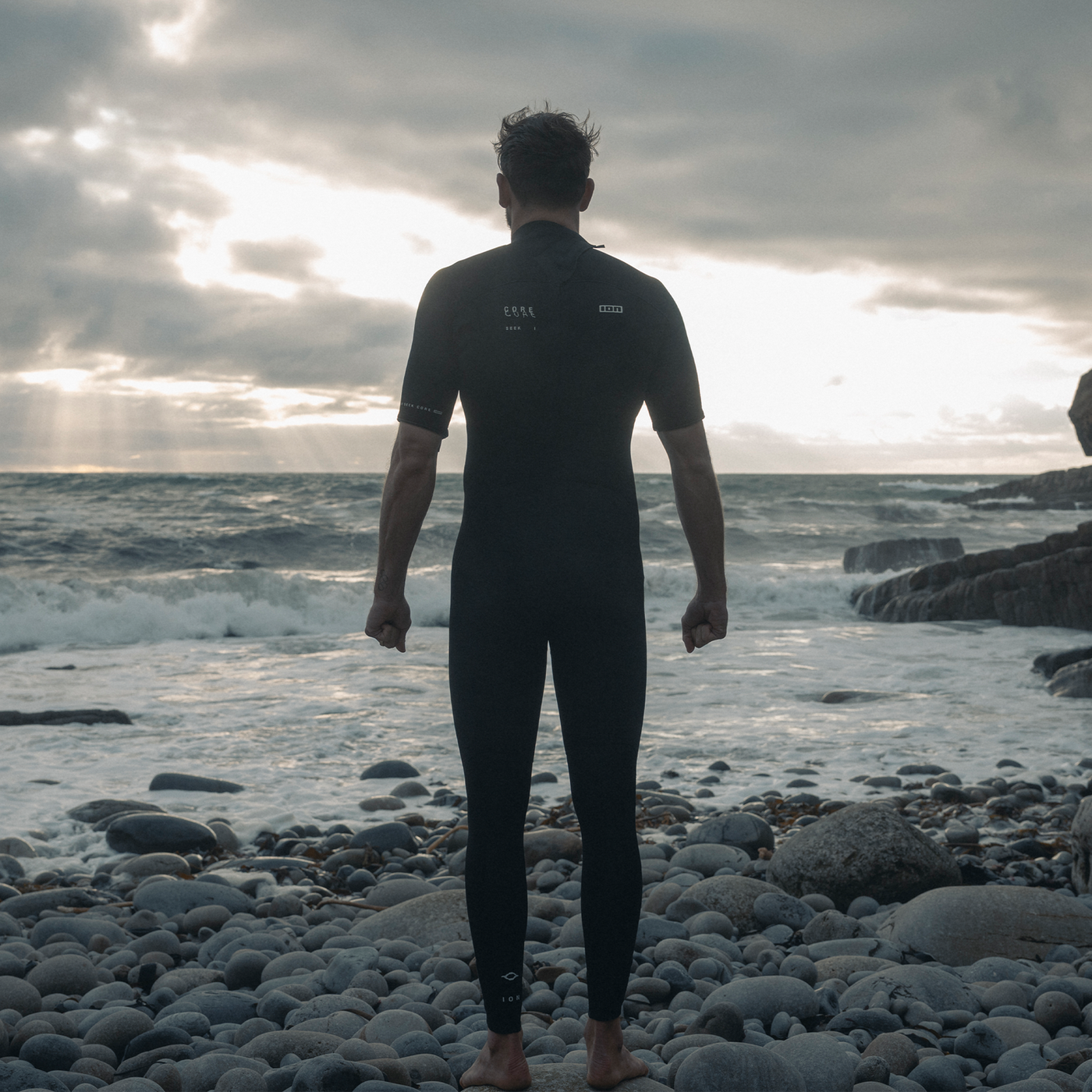 ION Seek Core 3.5/2 SS Back Zip men 2026-Wetsuits-ION Water-S-Black-Surf-store.com