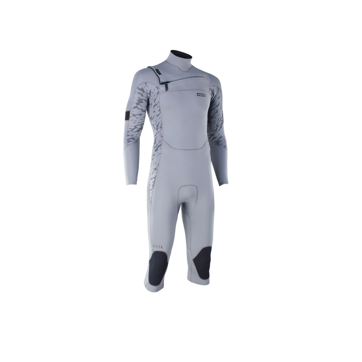 ION Seek Core 4/3 Overknee LS Front Zip men 2026-Wetsuits-ION Water-S-Grey-Surf-store.com