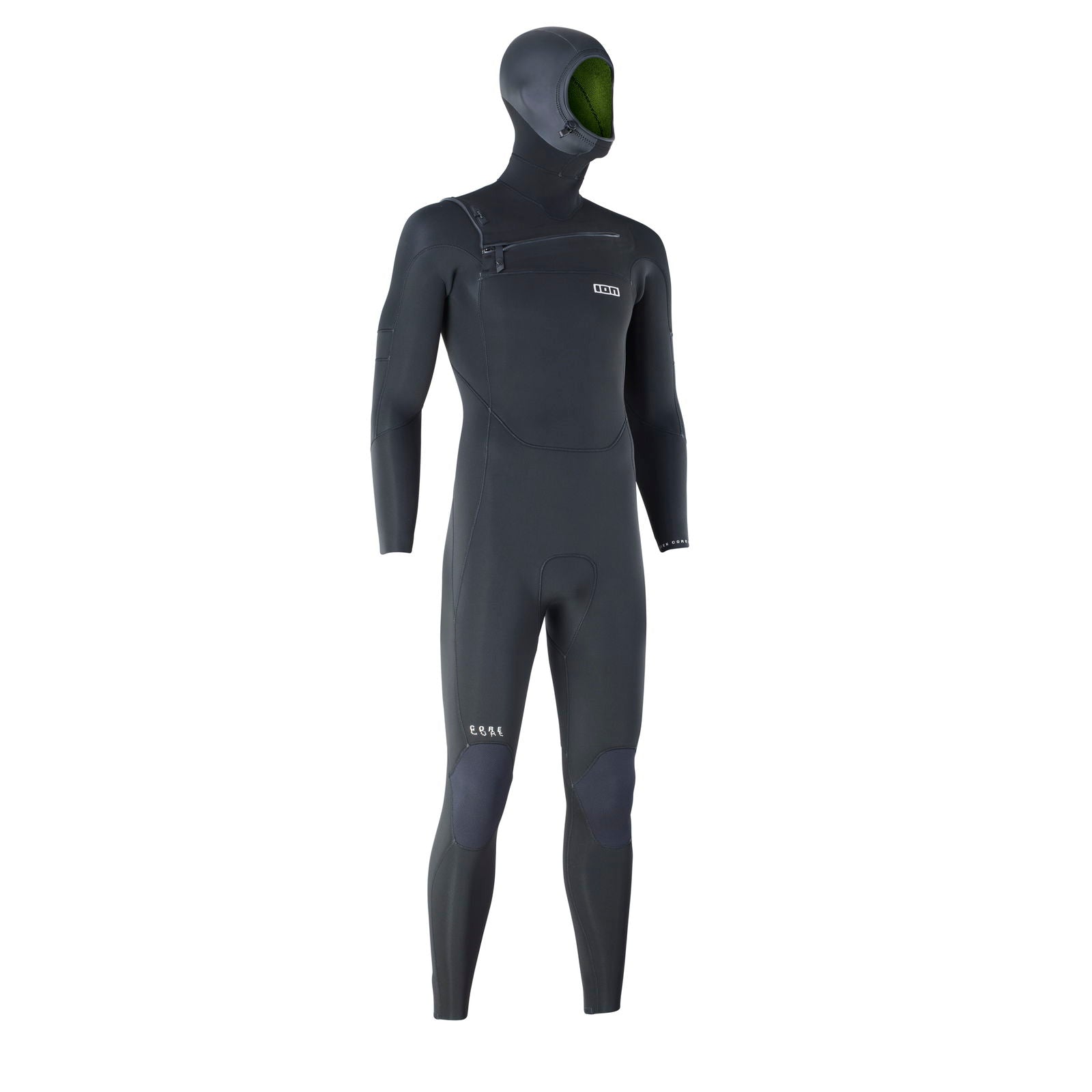 ION Seek Core 5/4 Hood Front Zip men 2026-Wetsuits-ION Water-S-Surf-store.com