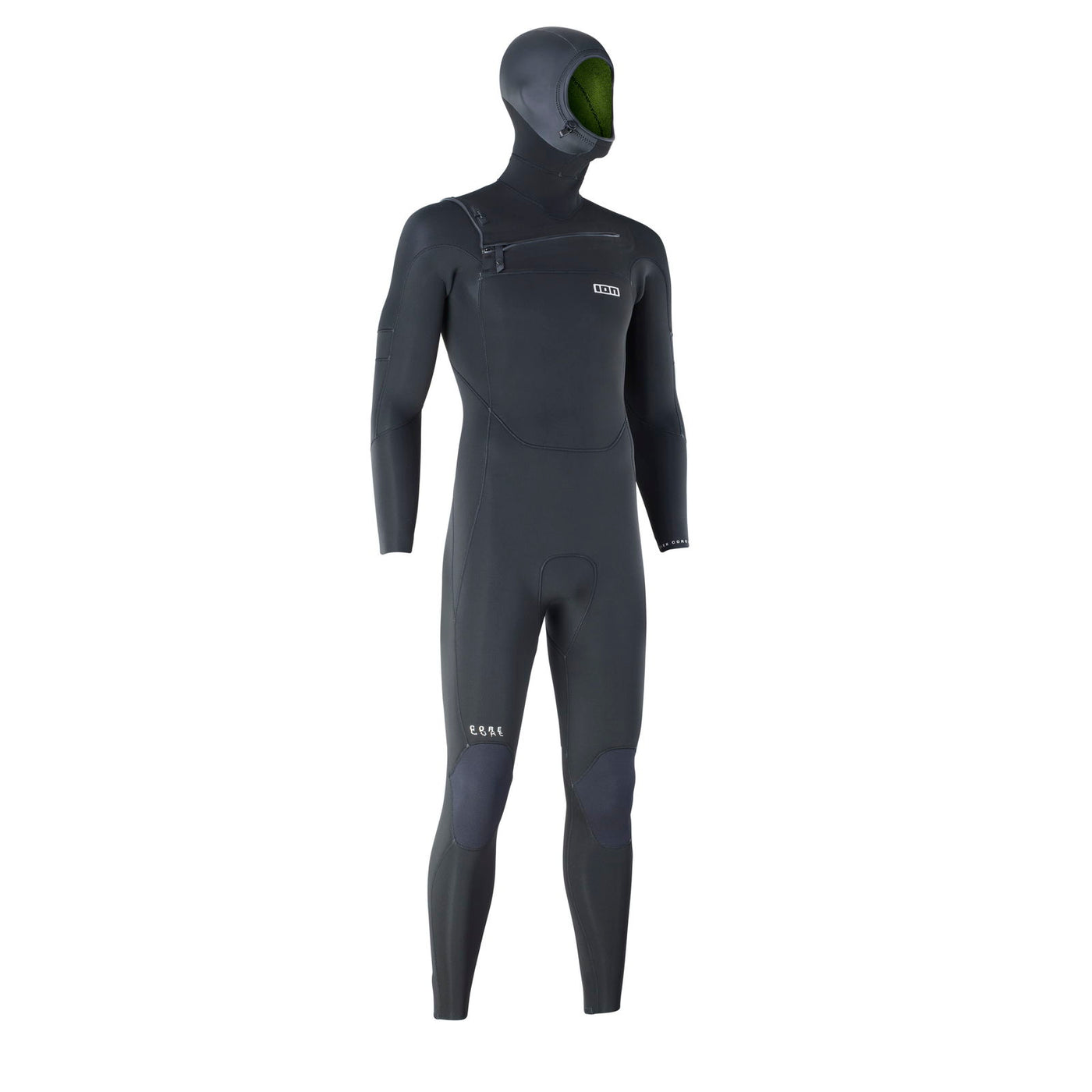 ION Seek Core 5/4 Hood Front Zip men 2026-Wetsuits-ION Water-S-Surf-store.com