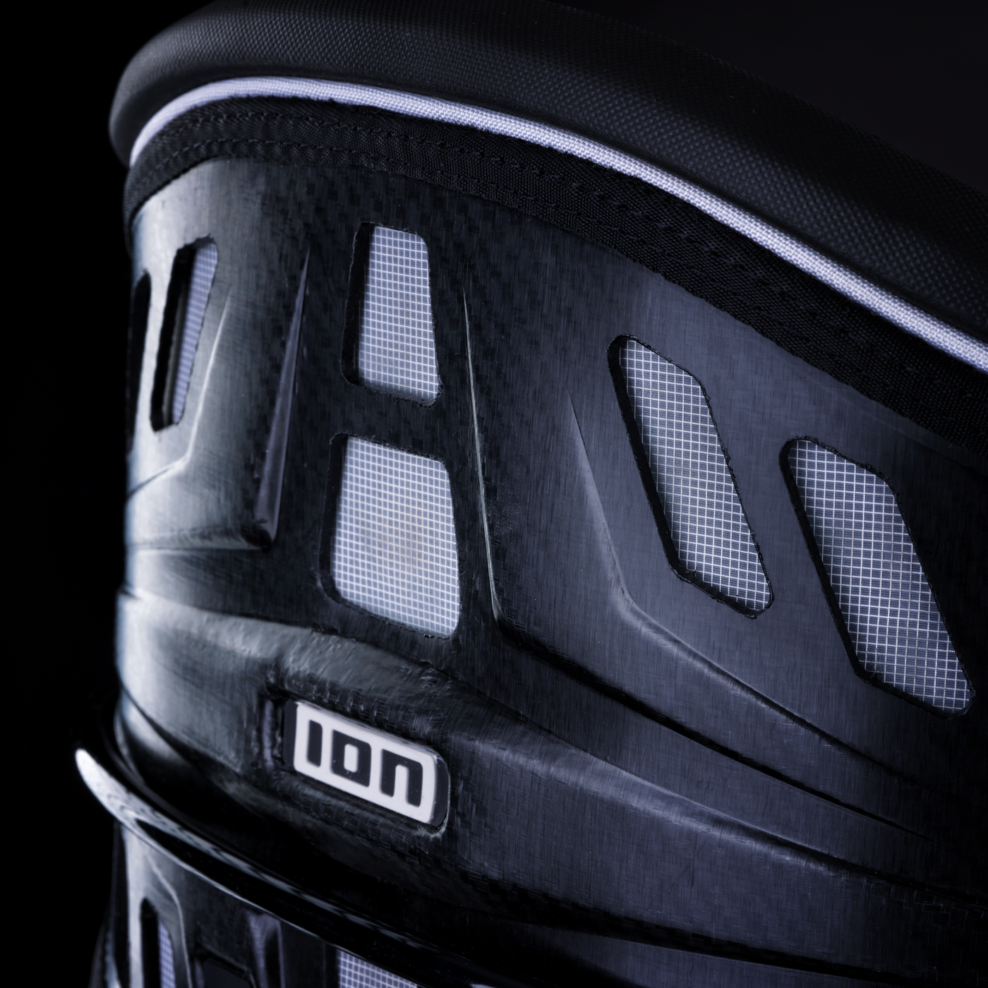 ION Waist Kite Riot Light 2026-Harness-ION Water-XS-Black-Surf-store.com