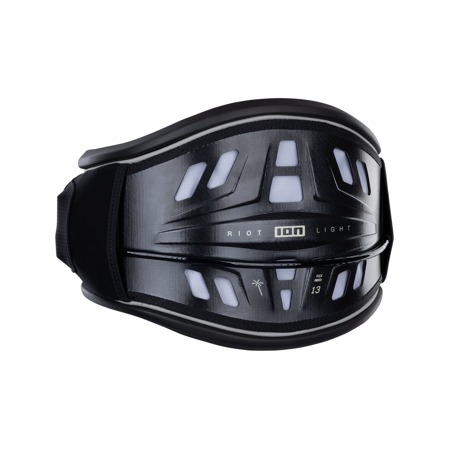 ION Waist Kite Riot Light 2026-Harness-ION Water-XS-Black-Surf-store.com