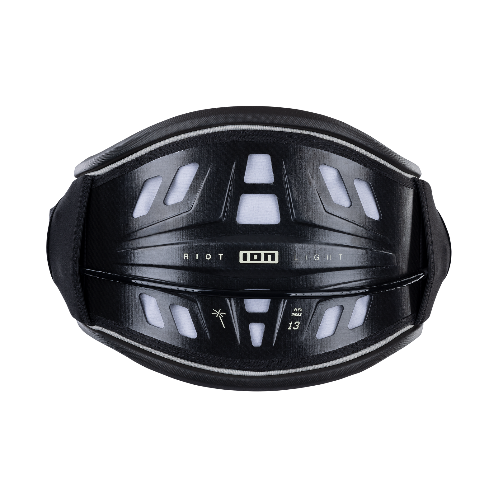 ION Waist Kite Riot Light 2026-Harness-ION Water-XS-Black-Surf-store.com