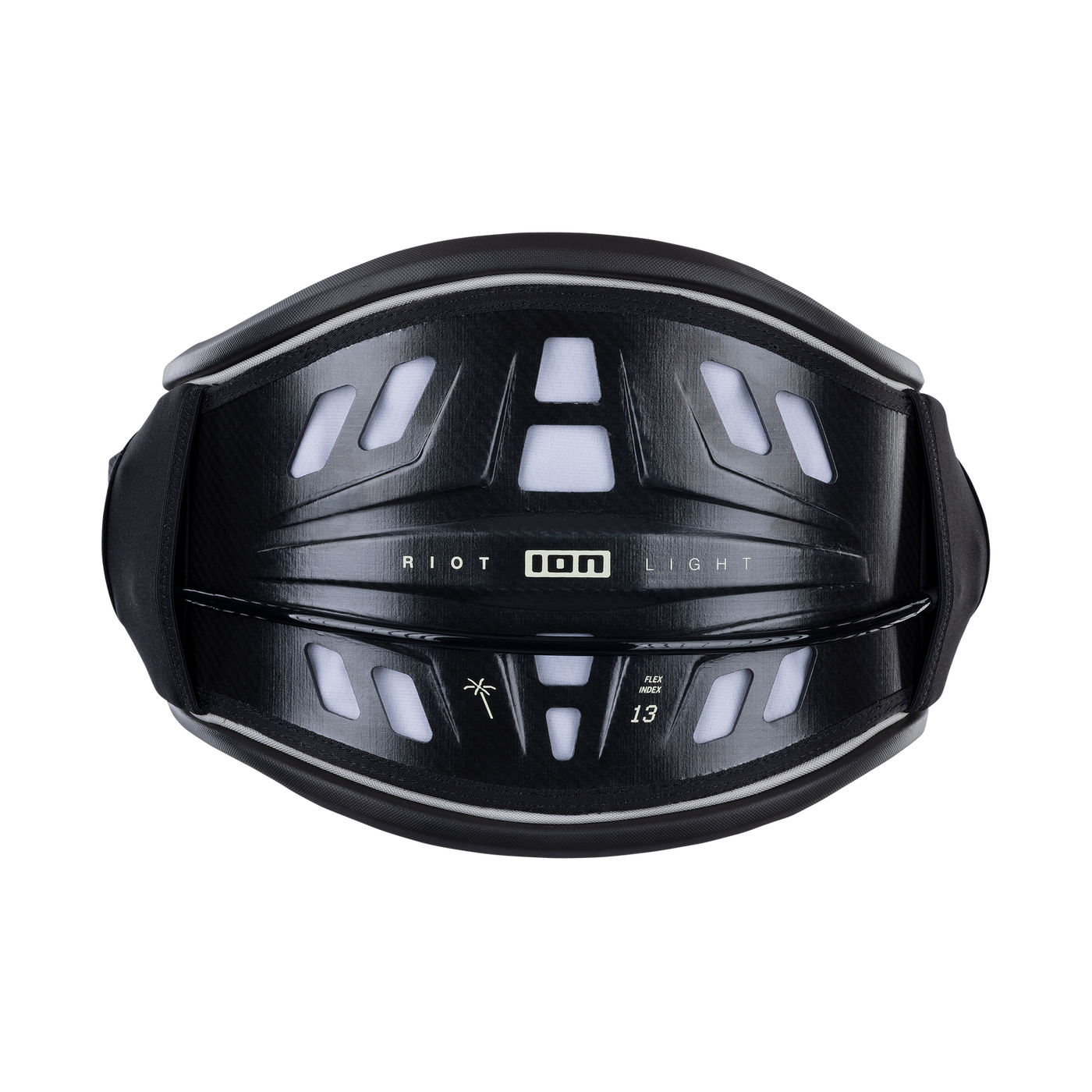 ION Waist Kite Riot Light 2026-Harness-ION Water-XS-Black-Surf-store.com
