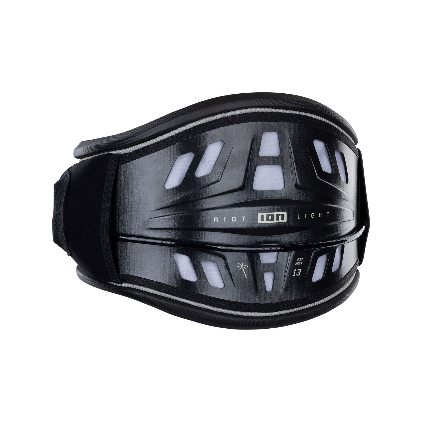 ION Waist Kite Riot Light 2026-Harness-ION Water-XS-Black-Surf-store.com