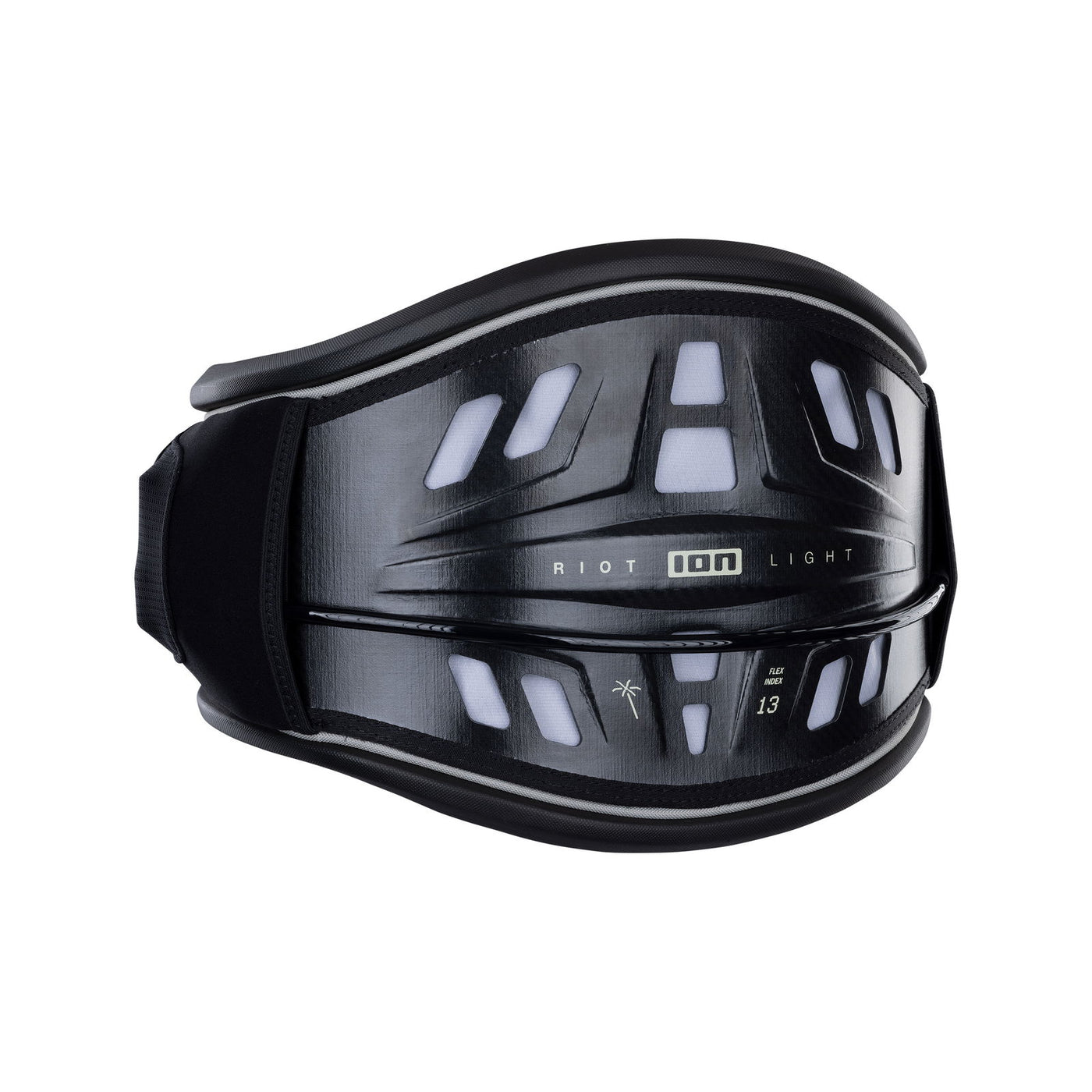 ION Waist Kite Riot Light 2026-Harness-ION Water-XS-Black-Surf-store.com