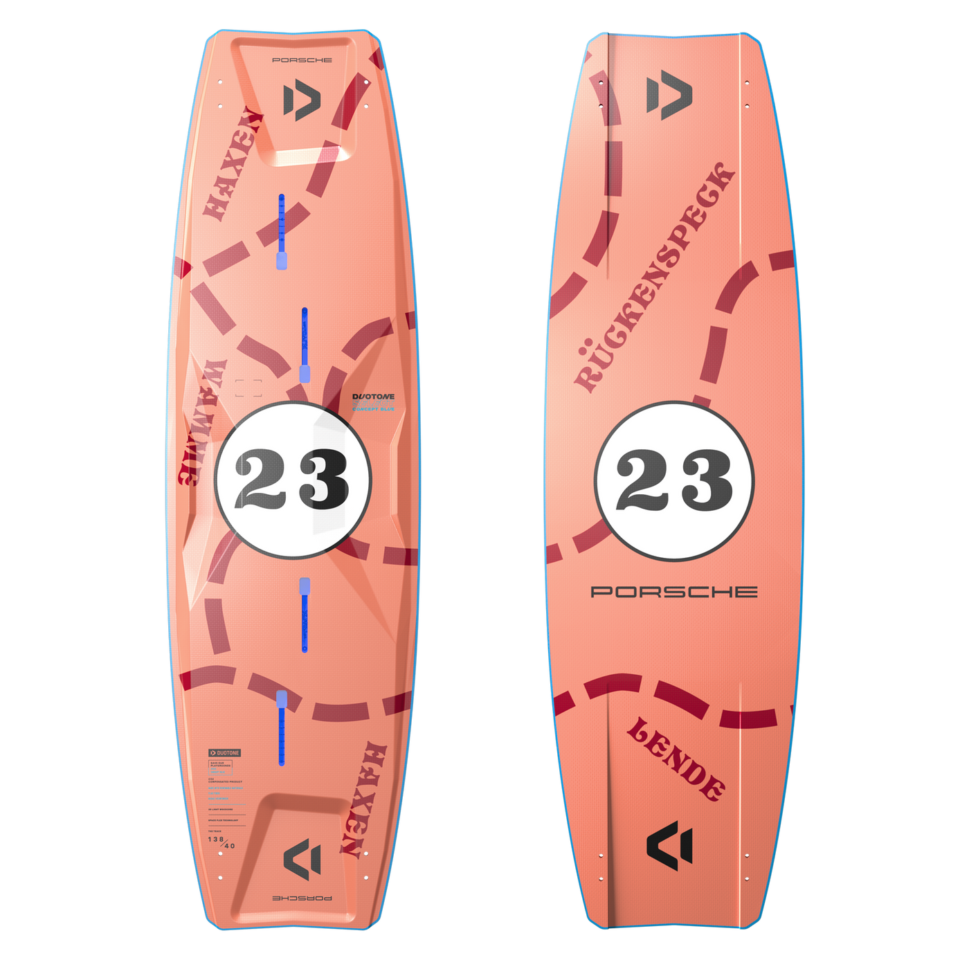 Duotone Select Concept Blue Pink Pig Limited Edition 2025-Duotone Kiteboarding-44240-3477-Surf-store.com