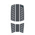Duotone Traction Pad Front 2026-Surf pads-Duotone Kiteboarding-5mm-Grey-Surf-store.com