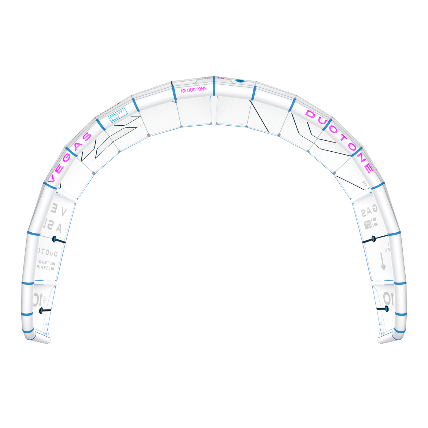 Duotone Vegas Concept Blue 2025-Duotone Kiteboarding-Surf-store.com