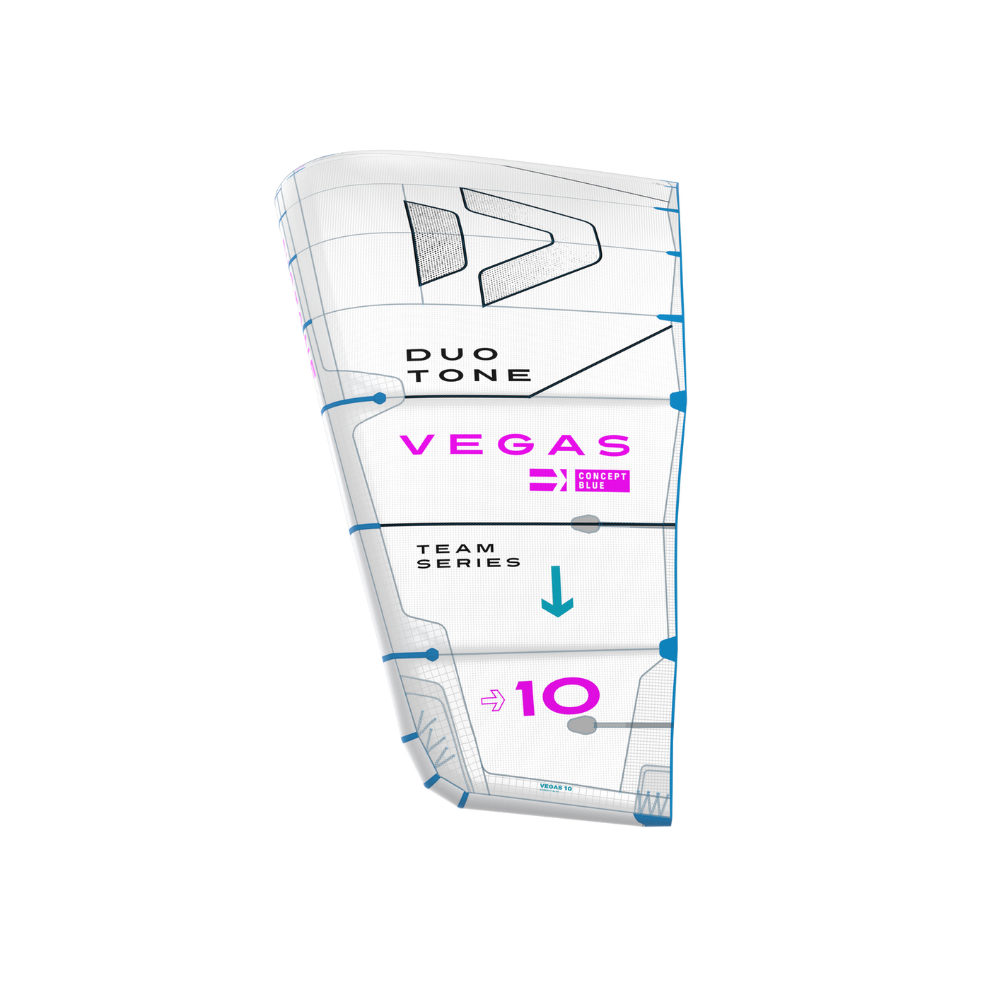 Duotone Vegas Concept Blue 2025-Duotone Kiteboarding-Surf-store.com