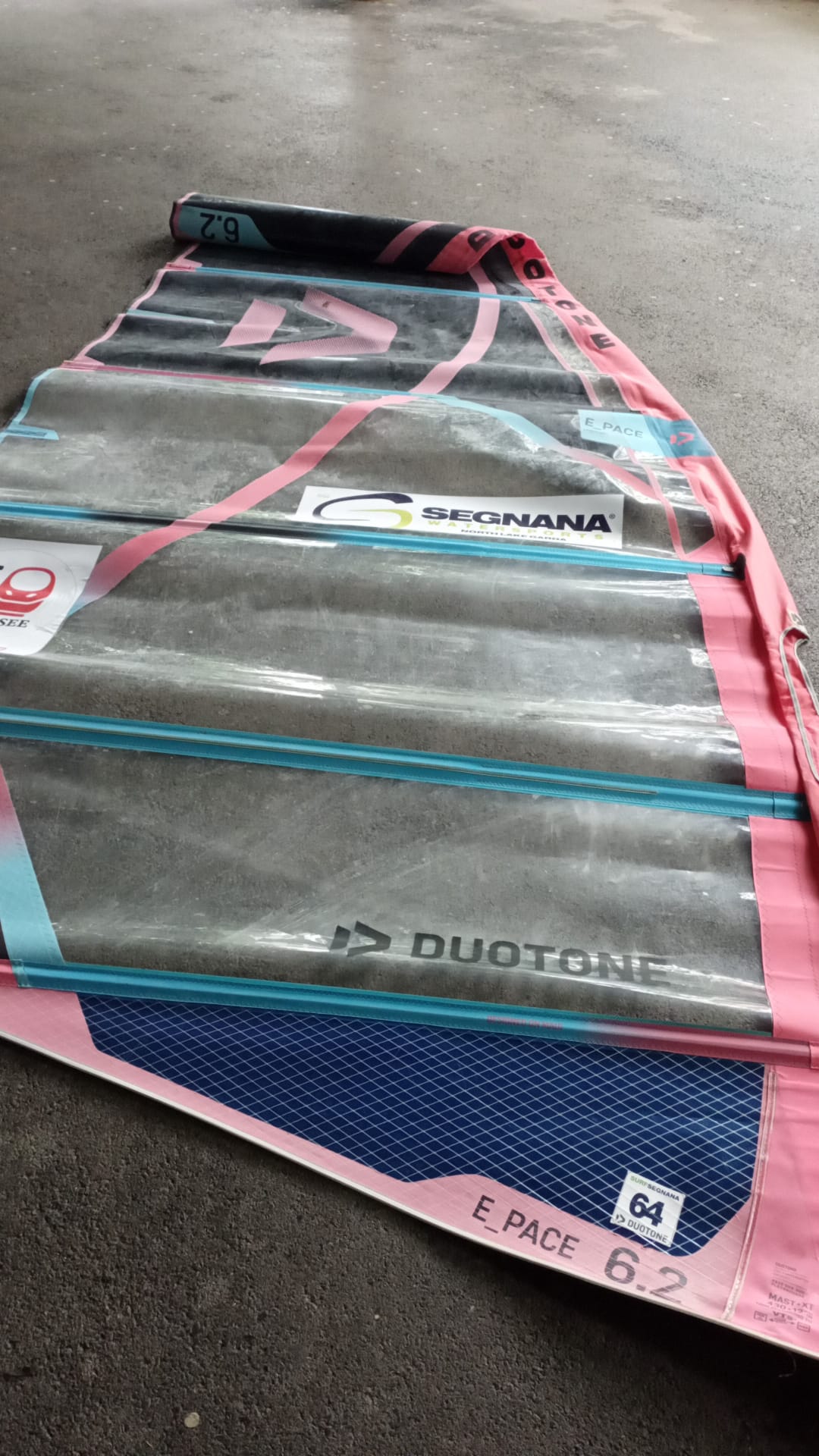 DUOTONE E_Pace 2022 - Used windsurf sails