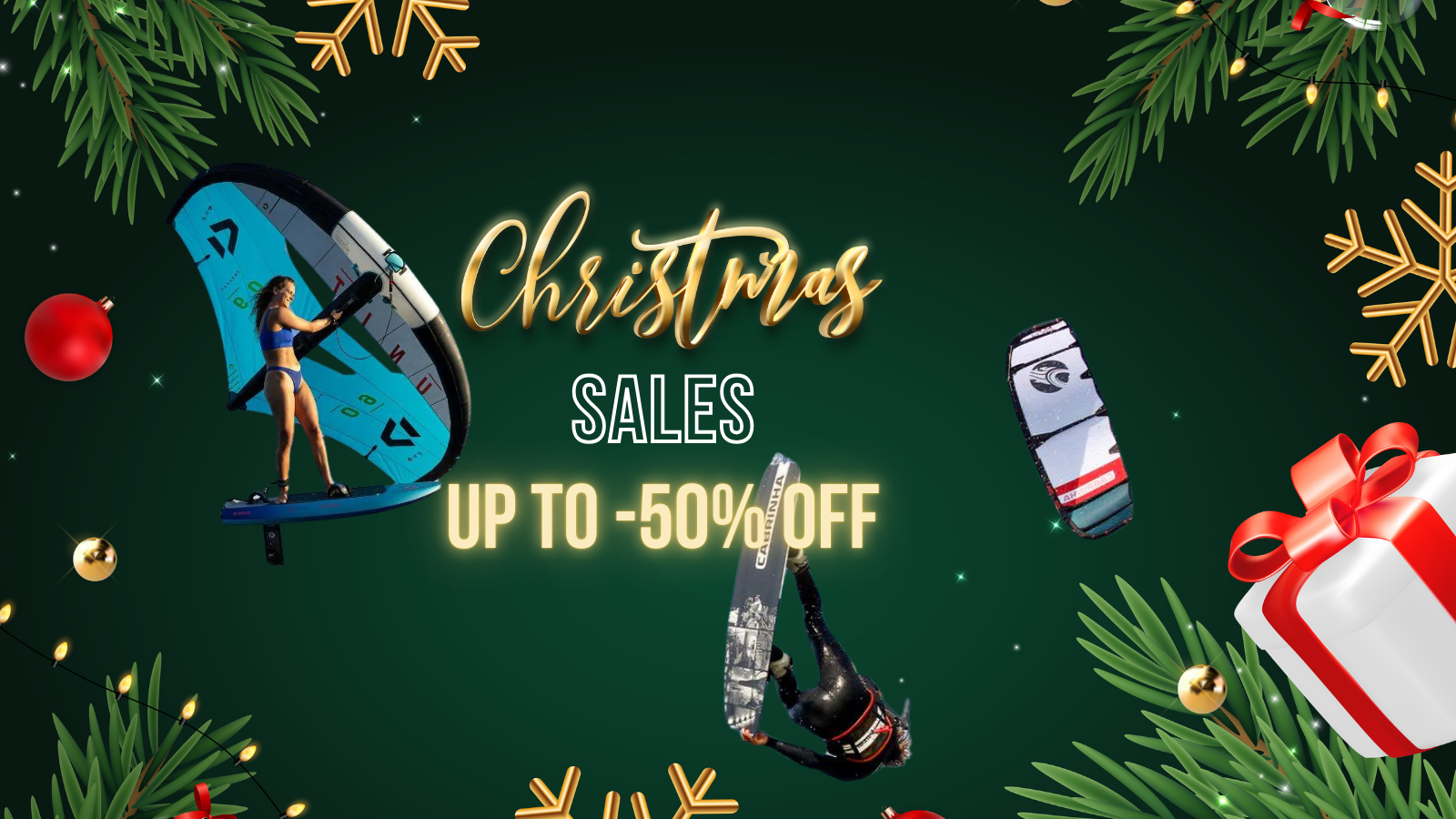 Xmas surf store sales