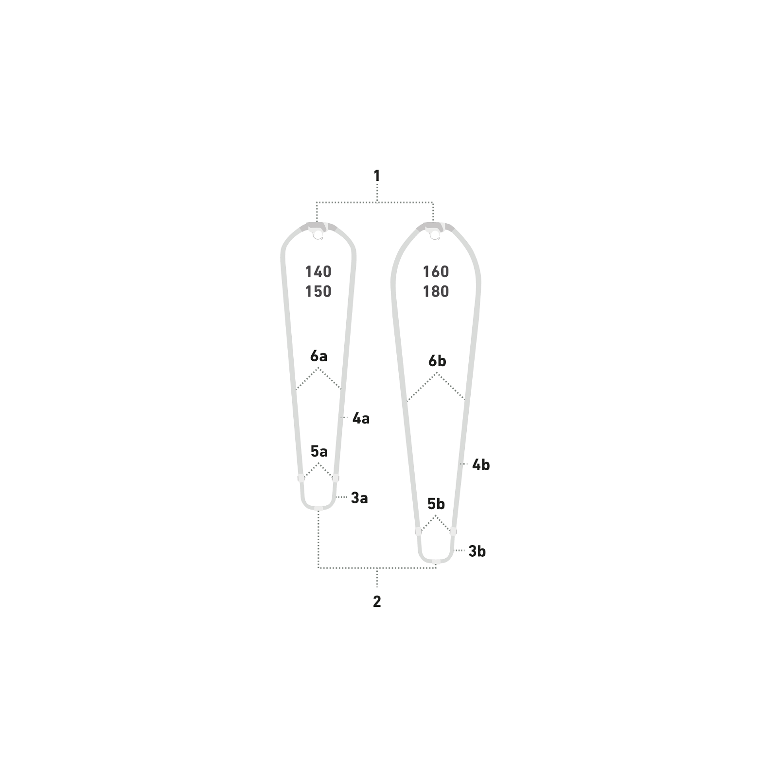 DUOTONE Alu Tailend oval w. iTail Wave compl. 2022-Duotone Windsurfing-23/S-14900-8098-9008415864539-Surf-store.com