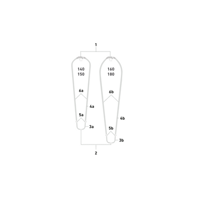 DUOTONE Alu Tailend oval w. iTail Wave compl. 2022-Duotone Windsurfing-23/S-14900-8098-9008415864539-Surf-store.com