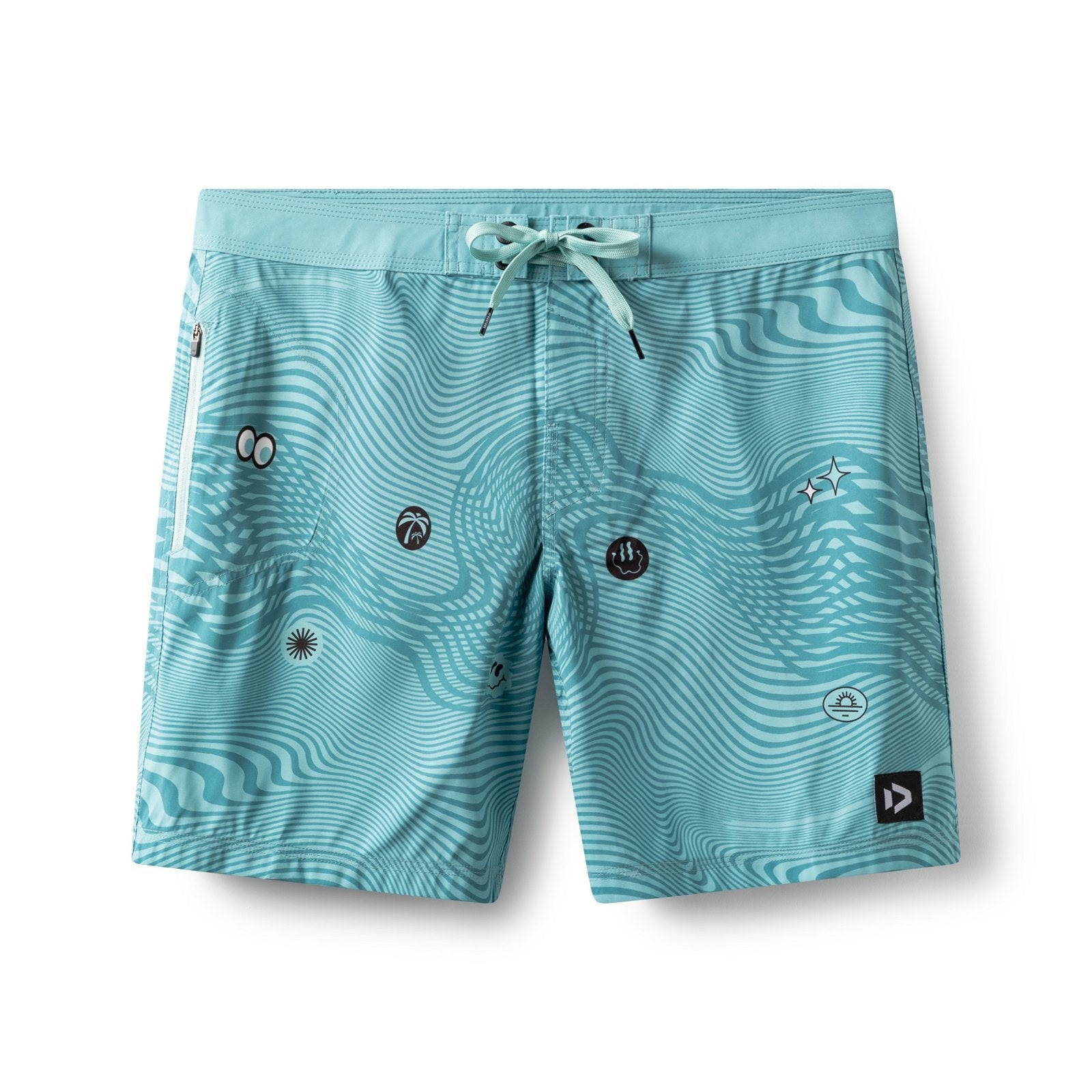 Duotone Boardshorts DT 17inch men 2023-Duotone Kiteboarding-L-Aqua-44232-5752-9010583106731-Surf-store.com