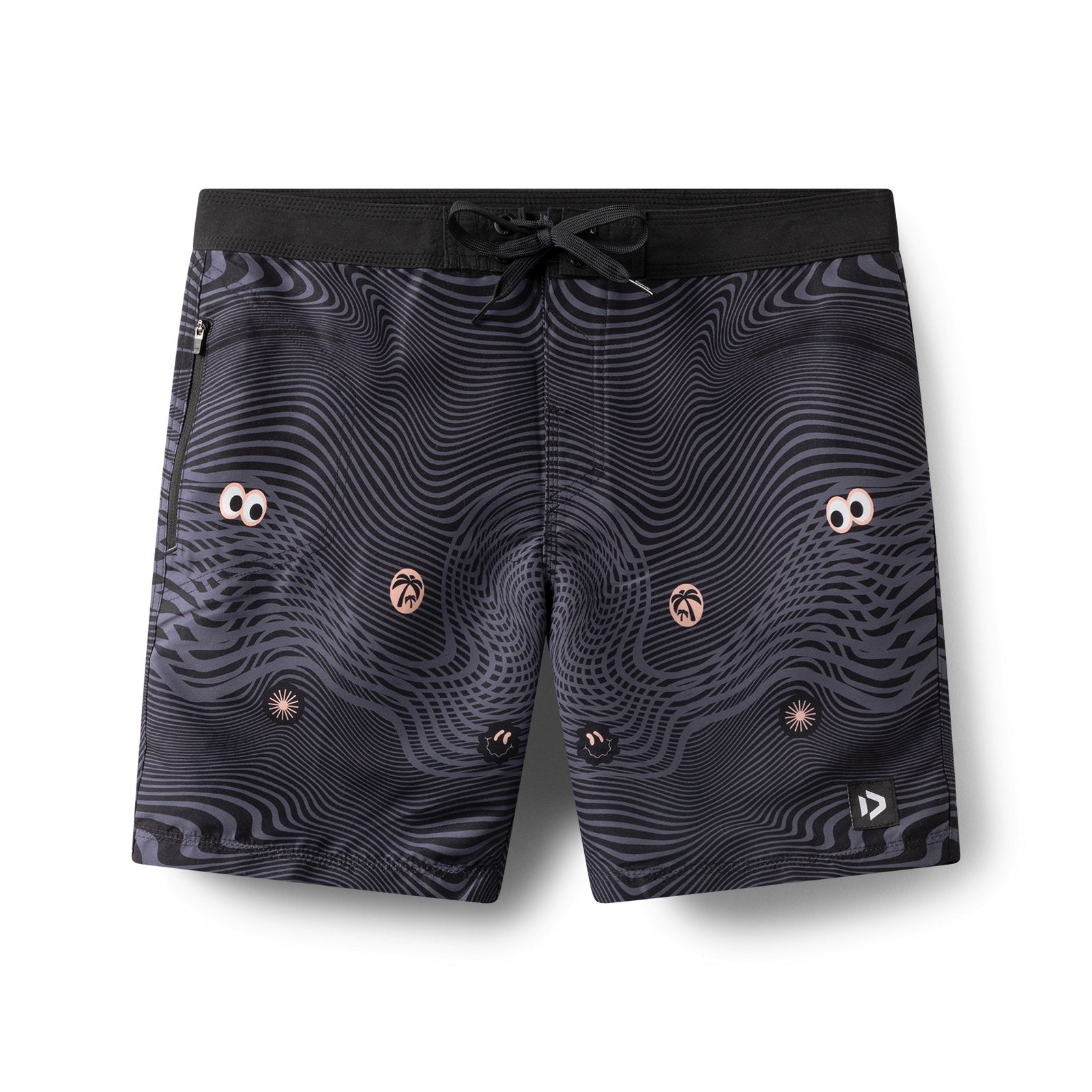 Duotone Boardshorts DT 17inch men 2023-Duotone Kiteboarding-L-Black-44232-5752-9010583120157-Surf-store.com