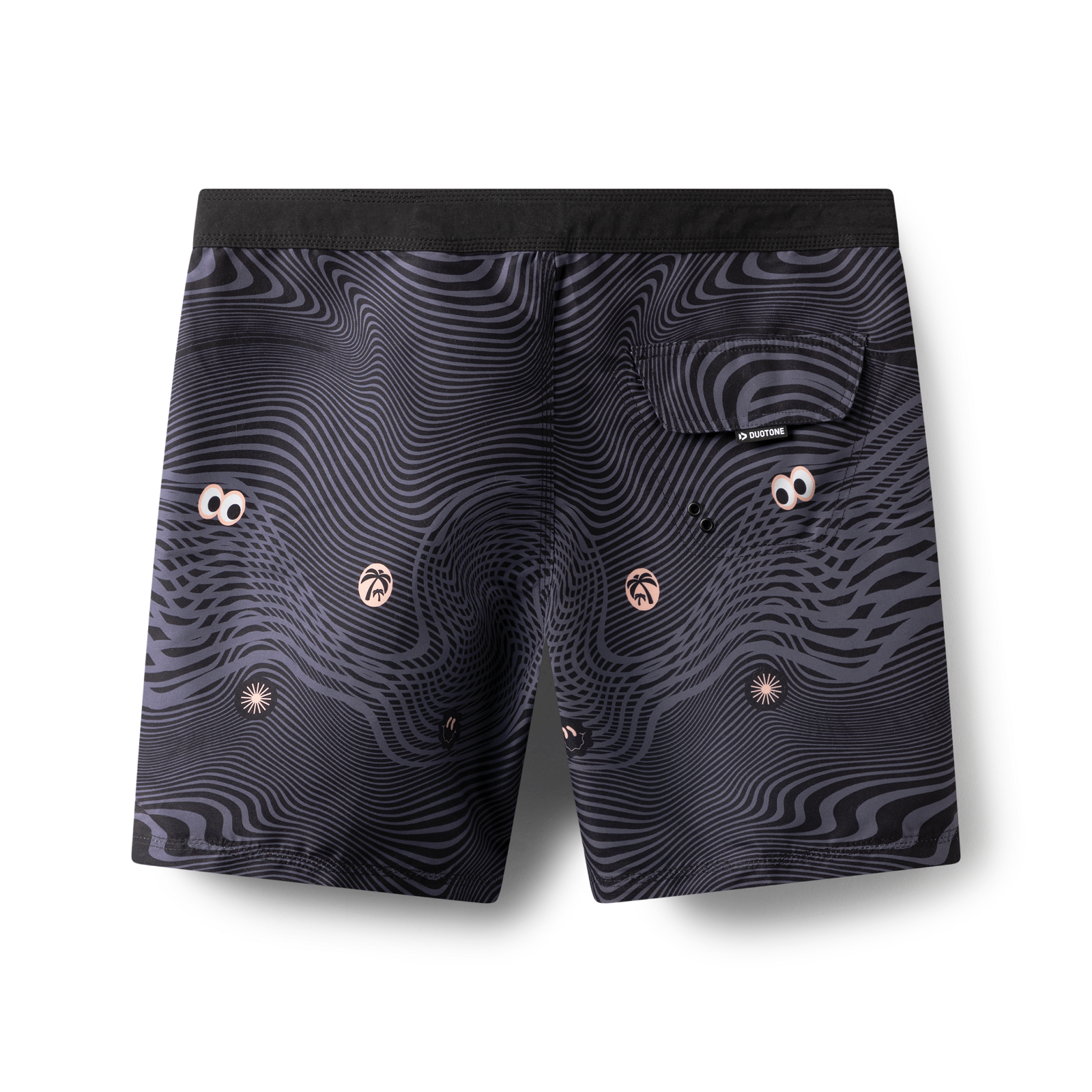 Duotone Boardshorts DT 17inch men 2023-Duotone Kiteboarding-L-Black-44232-5752-9010583120157-Surf-store.com