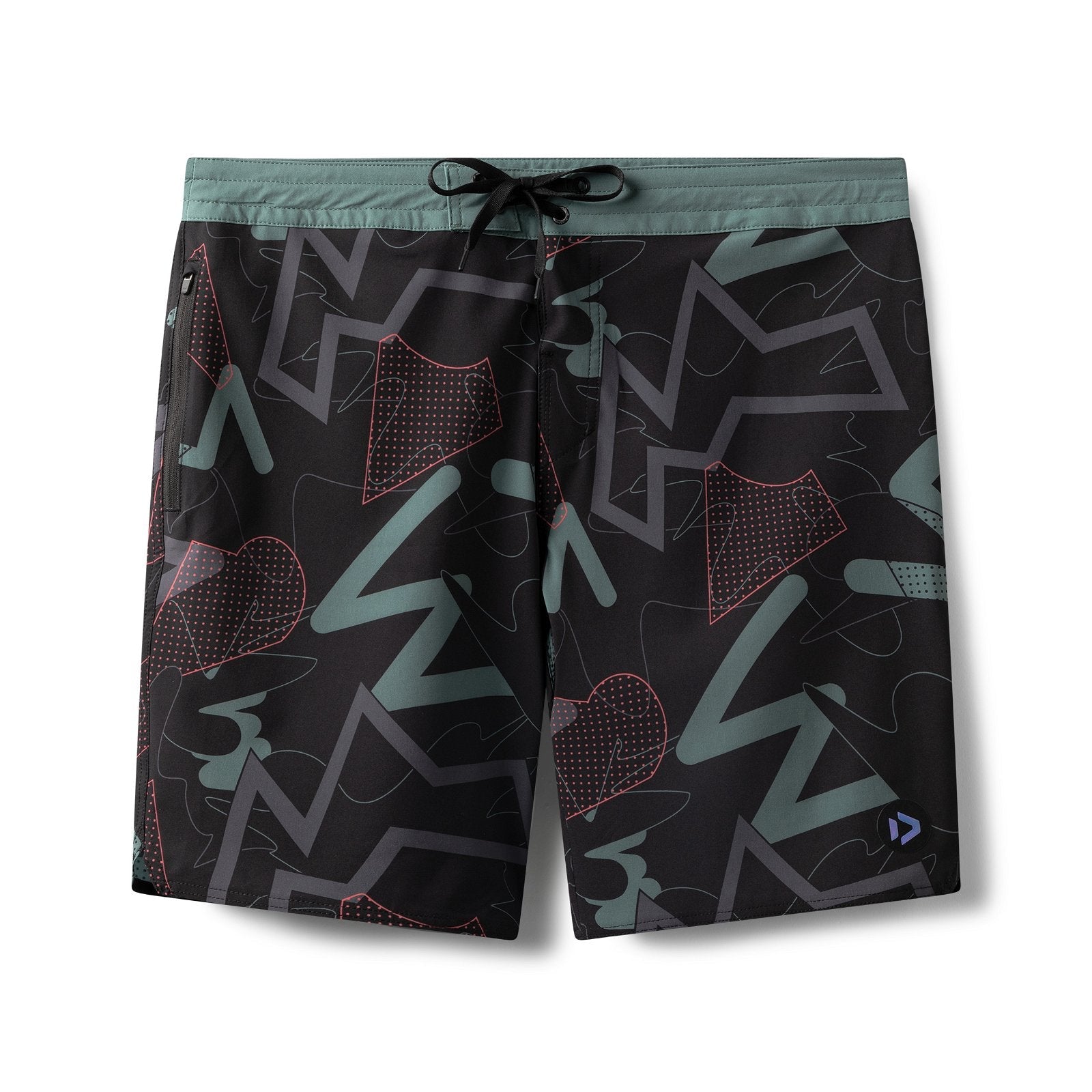 DUOTONE Boardshorts DT 19inch men 2024-Duotone Kiteboarding-L-Black-44242-5750-9010583164410-Surf-store.com