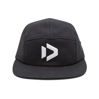 DUOTONE Cap 5Panel Flat Duotone Icon 2024-Duotone Kiteboarding-OneSize-Black-44240-5914-9010583182575-Surf-store.com