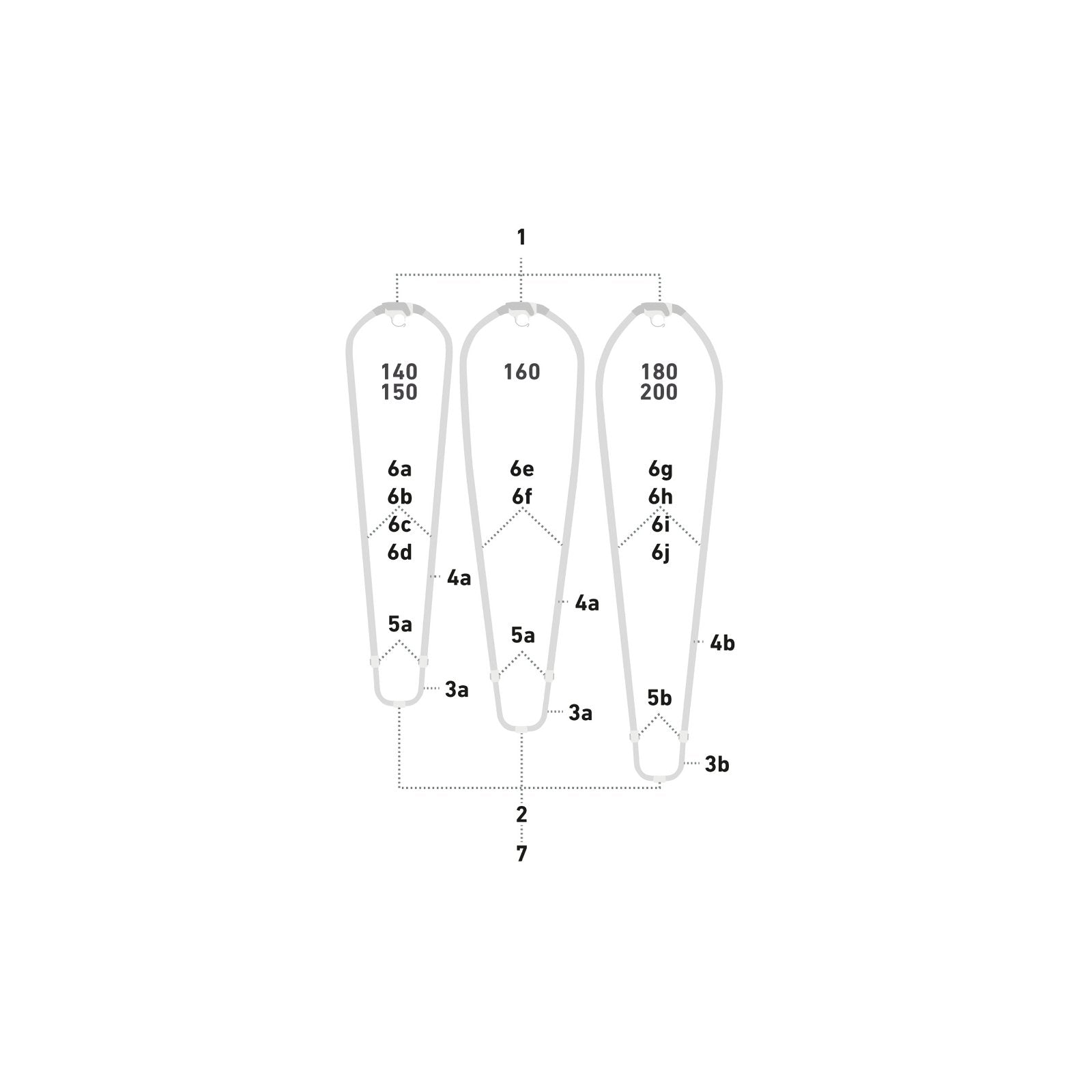 DUOTONE Double Pin.Lock oval (2pcs) (SS22-onw) 2024-Duotone Windsurfing-XS (24/27)-grey/turquoise-14220-8019-9010583182582-Surf-store.com