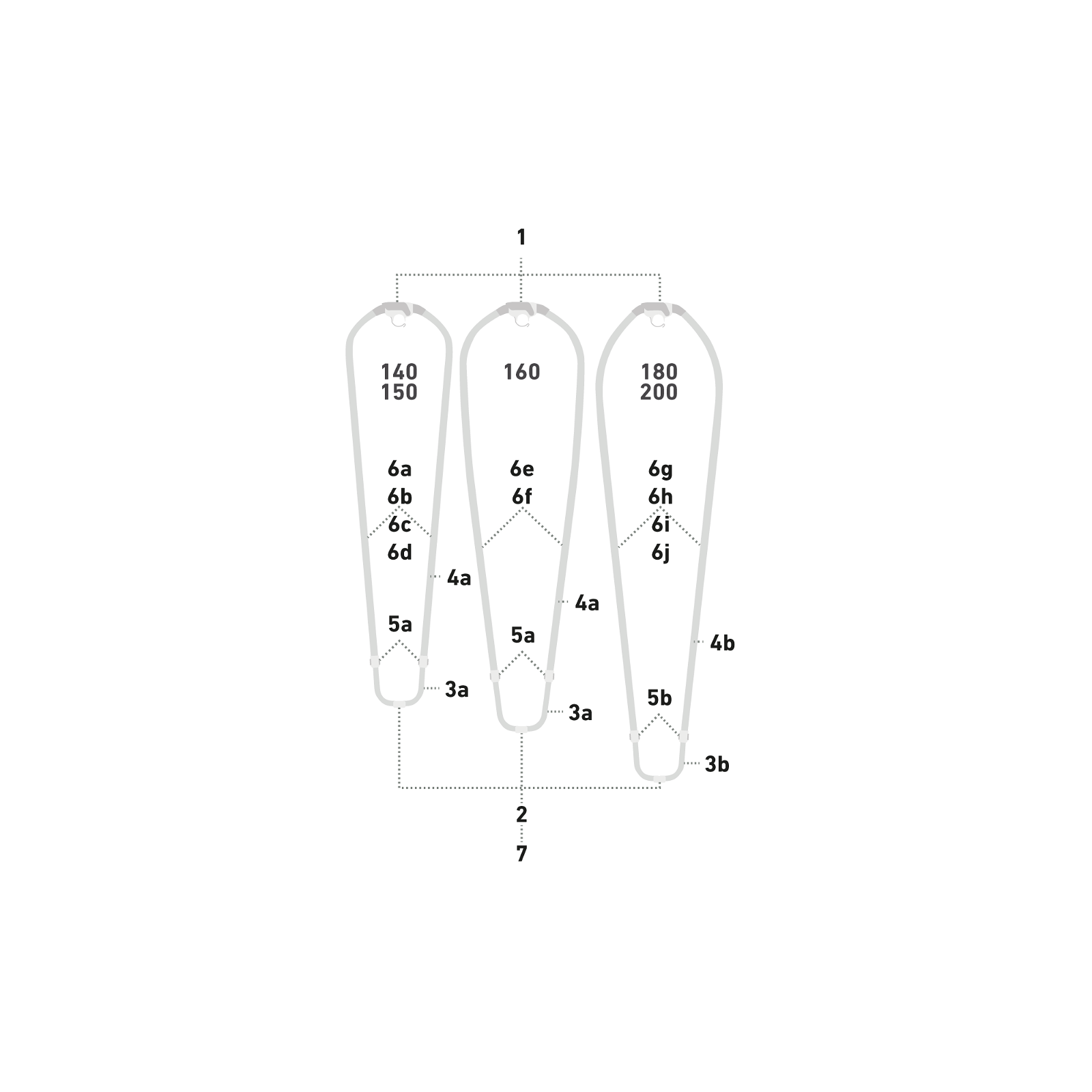 DUOTONE Double Pin.Lock oval (2pcs) (SS22-onw) 2024-Duotone Windsurfing-L (28/31.5)-grey/turquoise-14220-8019-9010583108339-Surf-store.com