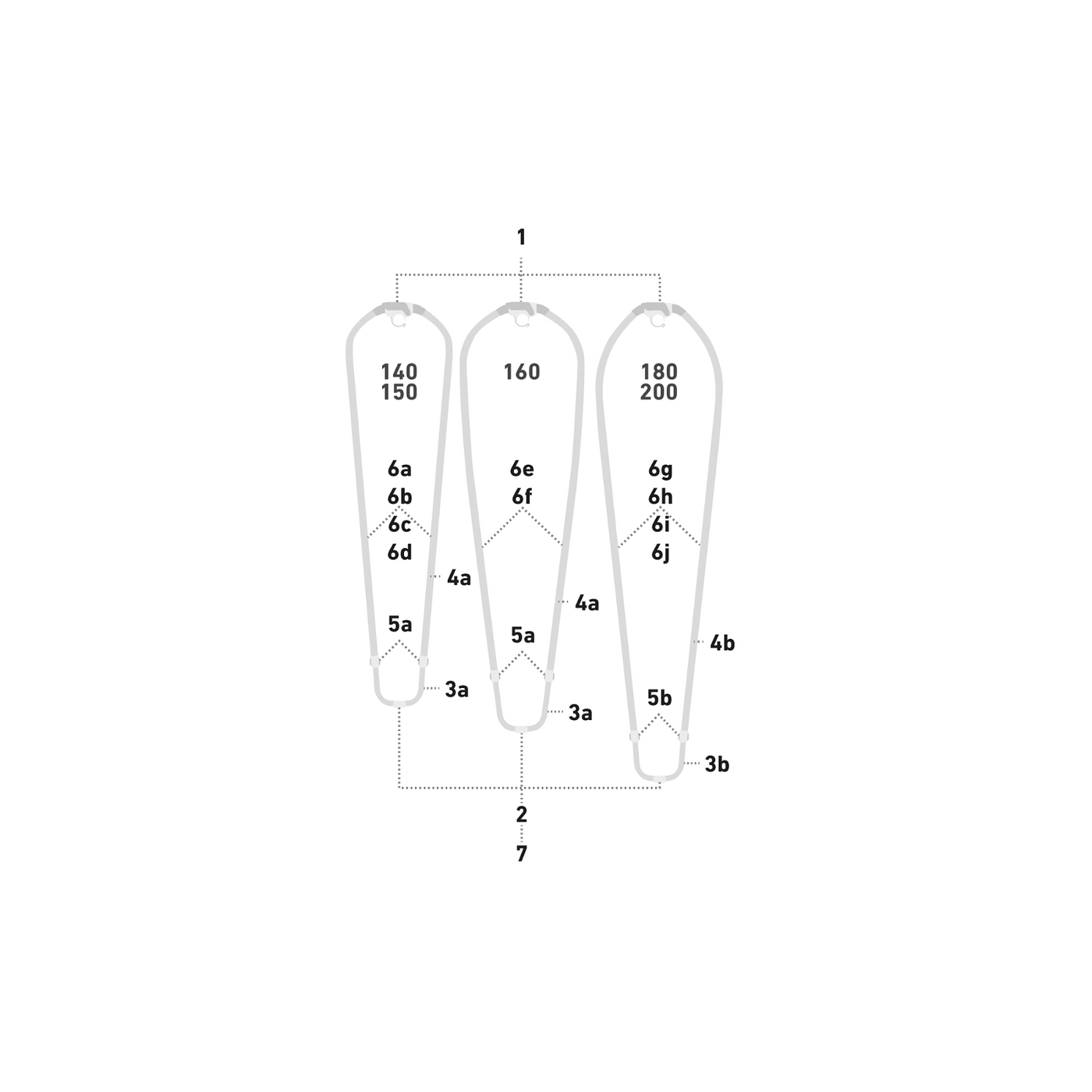 DUOTONE Double Pin.Lock oval (2pcs) (SS22-onw) 2024-Duotone Windsurfing-L (28/31.5)-grey/turquoise-14220-8019-9010583108339-Surf-store.com