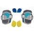 Duotone Entity Ergo Pads (SS20-SS23) (1pair) 2023-Duotone Kiteboarding-L-grey-44230-8004-9010583131894-Surf-store.com