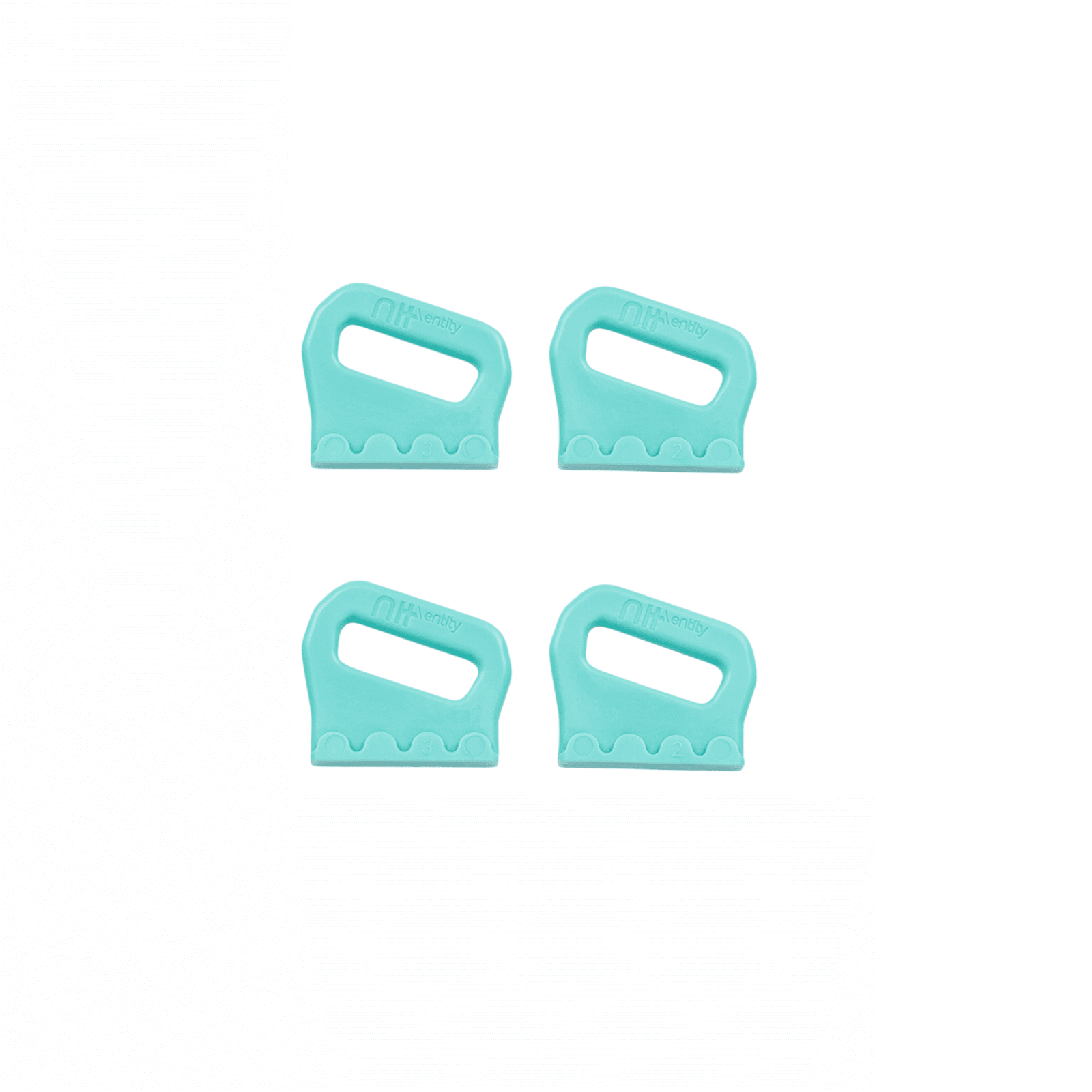 DUOTONE Entity Strap Buckle Set (SS12-SS22) (4pcs) 2022-Duotone Kiteboarding-Flat-mint-44220-8010-9010583041933-Surf-store.com