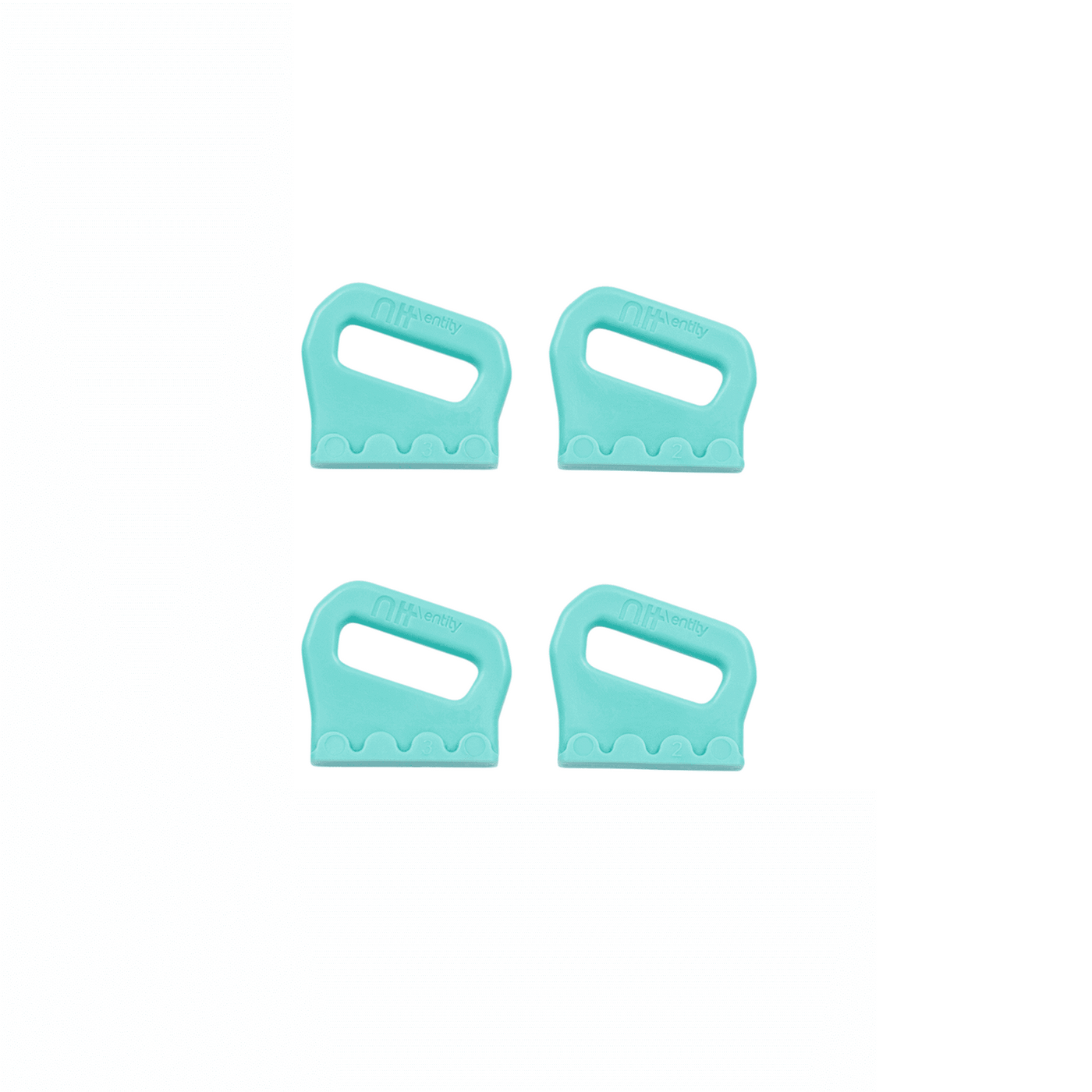DUOTONE Entity Strap Buckle Set (SS12-SS22) (4pcs) 2022-Duotone Kiteboarding-Flat-mint-44220-8010-9010583041933-Surf-store.com