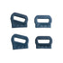 Duotone Entity Strap Buckle Set (SS12-SS23) (4pcs) 2023-Duotone Kiteboarding-Flat-44230-8010-9010583131979-Surf-store.com