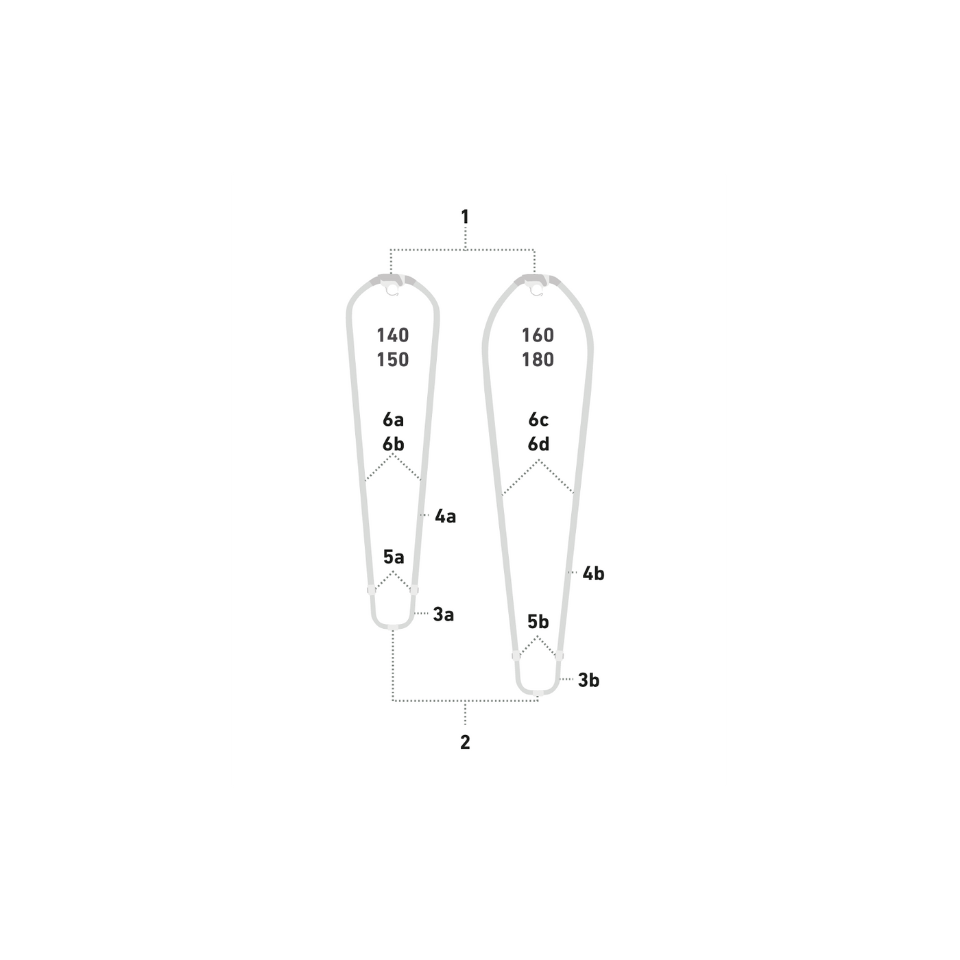 DUOTONE EVA grip Black (2pcs) (SS22-24)-Duotone Windsurfing-140-190 (28mm)-black/turquoise-14220-8033-9010583108346-Surf-store.com