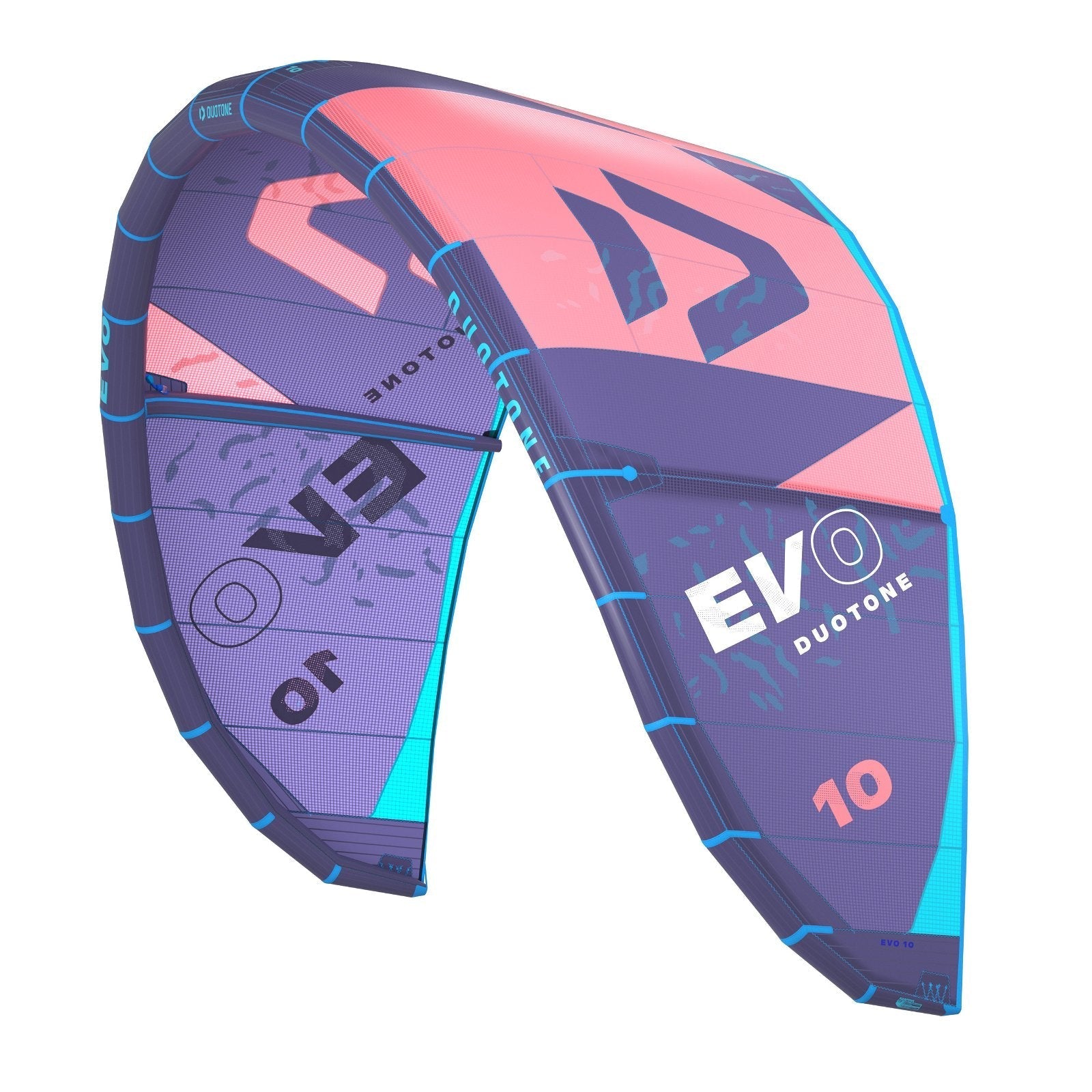 DUOTONE EVO Kite 2024-Duotone Kiteboarding-05.0 m2-C09:coral/heron-44240-3003-9010583197401-Surf-store.com