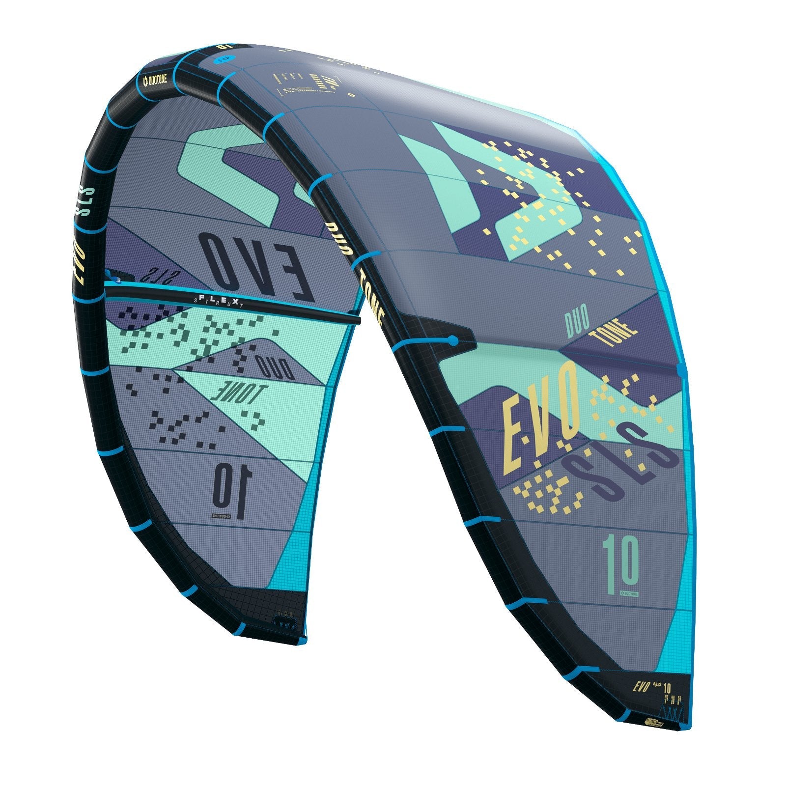 Duotone Evo SLS 2023-Duotone Kiteboarding-07.0 m2-C07:dark-grey-44230-3013-9010583136899-Surf-store.com