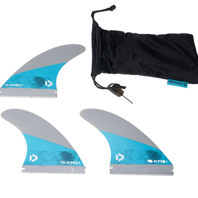DUOTONE Fins TS-M Pro I Fins (SS15-SS22) (3pcs) 2022-Duotone Kiteboarding-M-Black-44210-8022-9010583005867-Surf-store.com