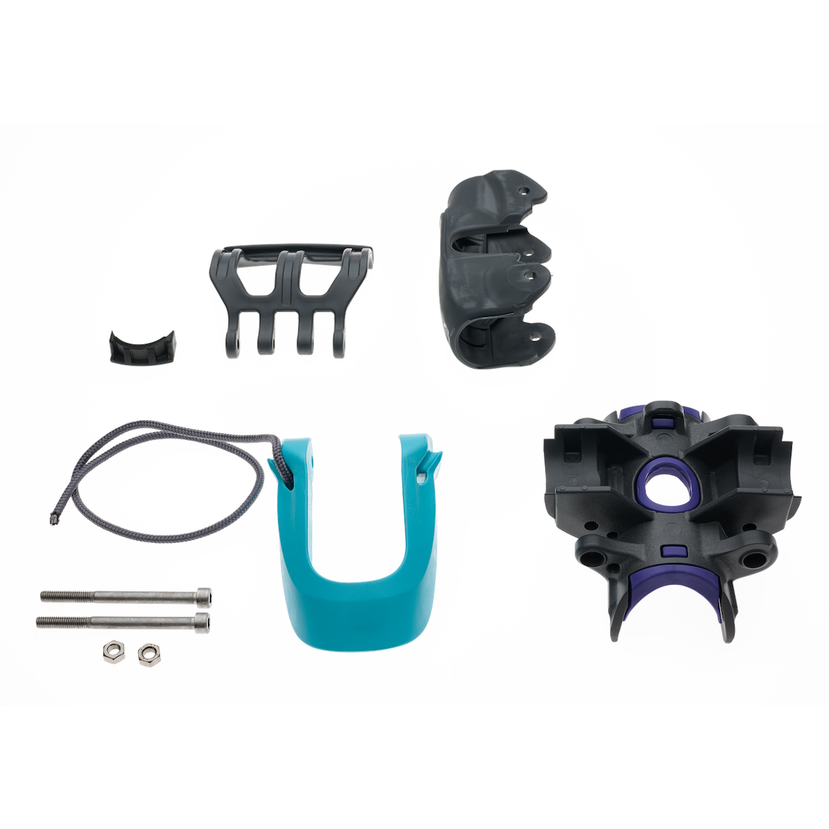 DUOTONE iFront 2.0 (S3) + Friction Pad SDM (SS22-onw) 2024-Duotone Windsurfing-190-Black-14220-8027-9010583018621-Surf-store.com